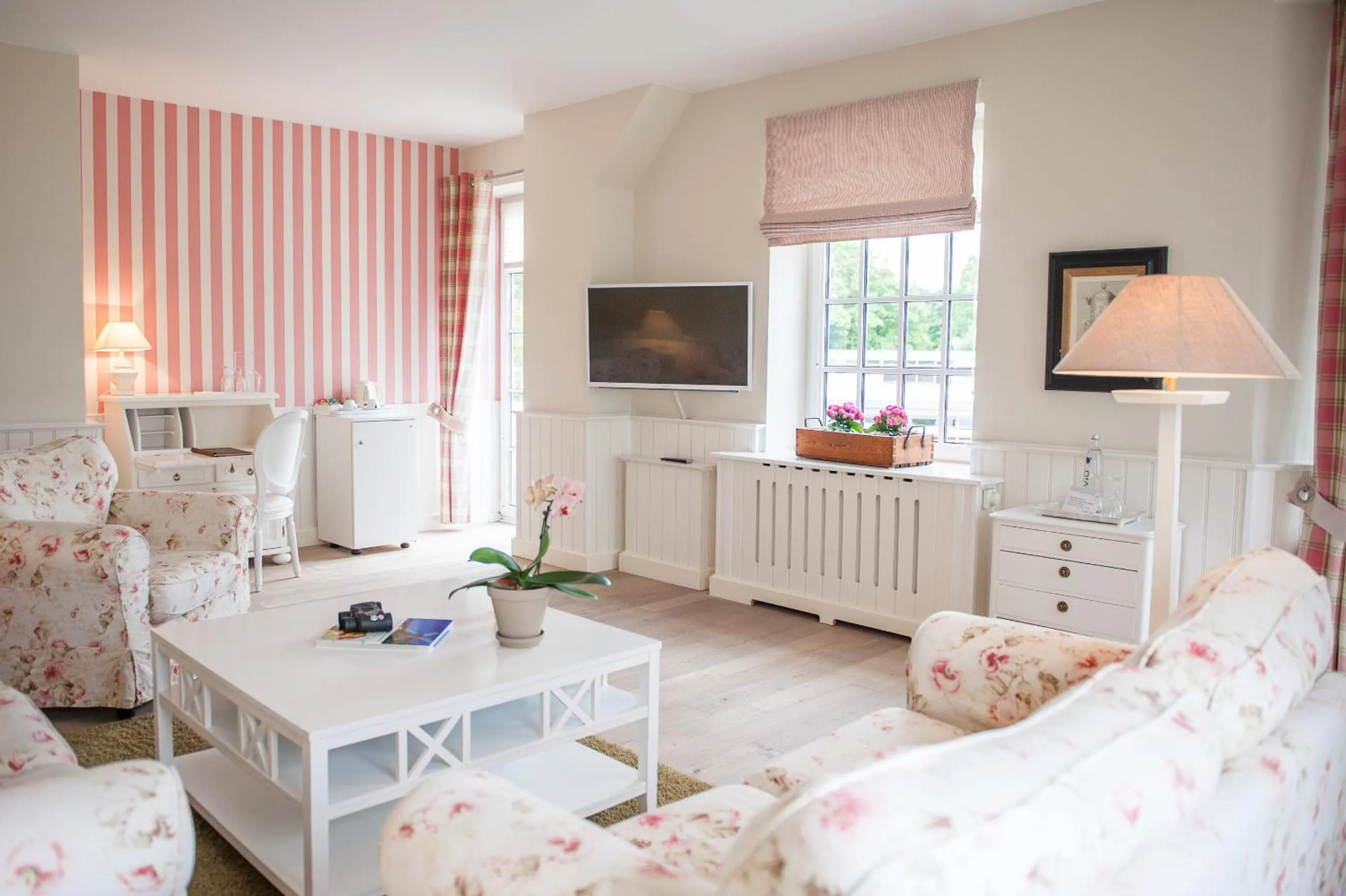 Living room in Strandhotel Glücksburg