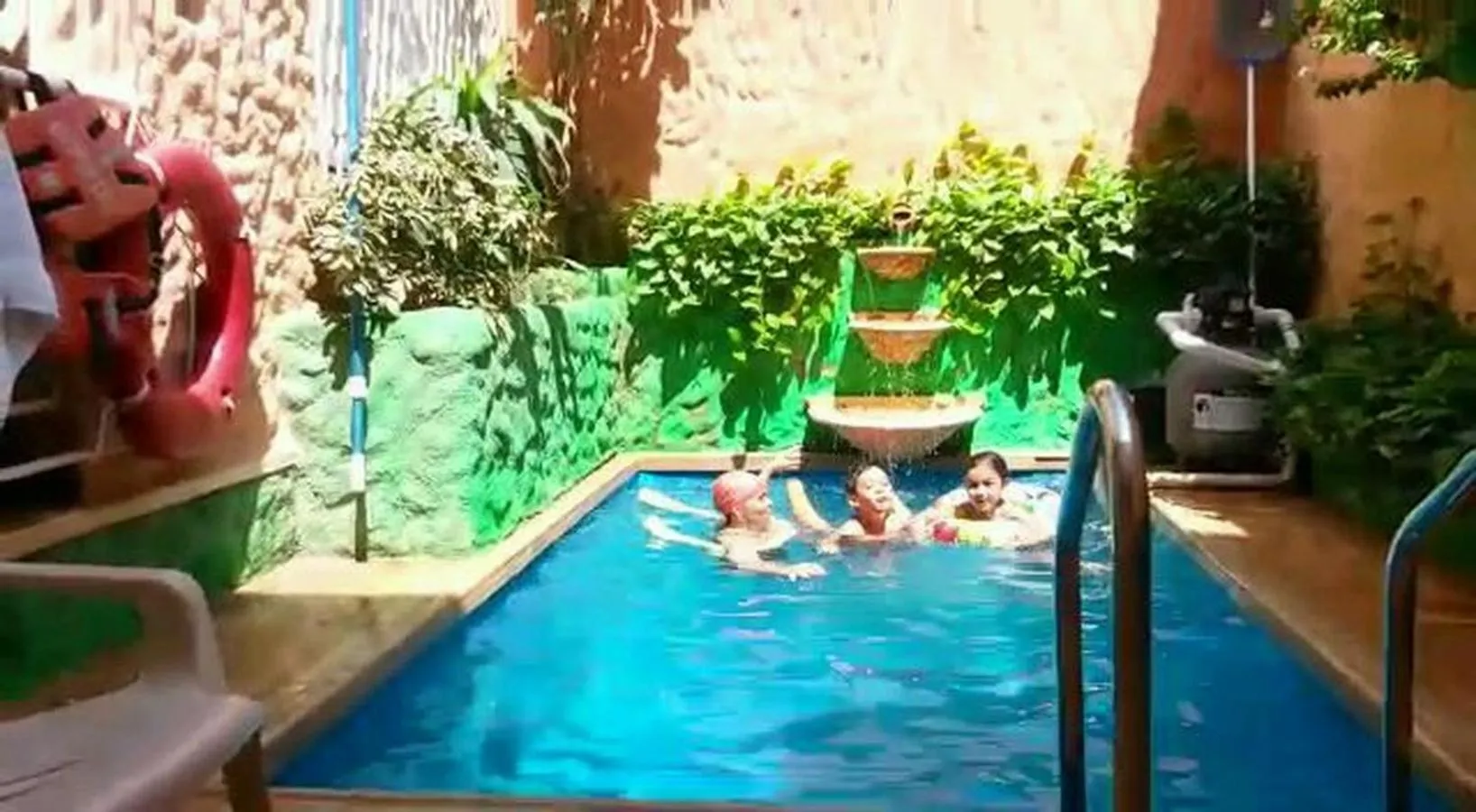 Pool view in Casa D'mer Taganga