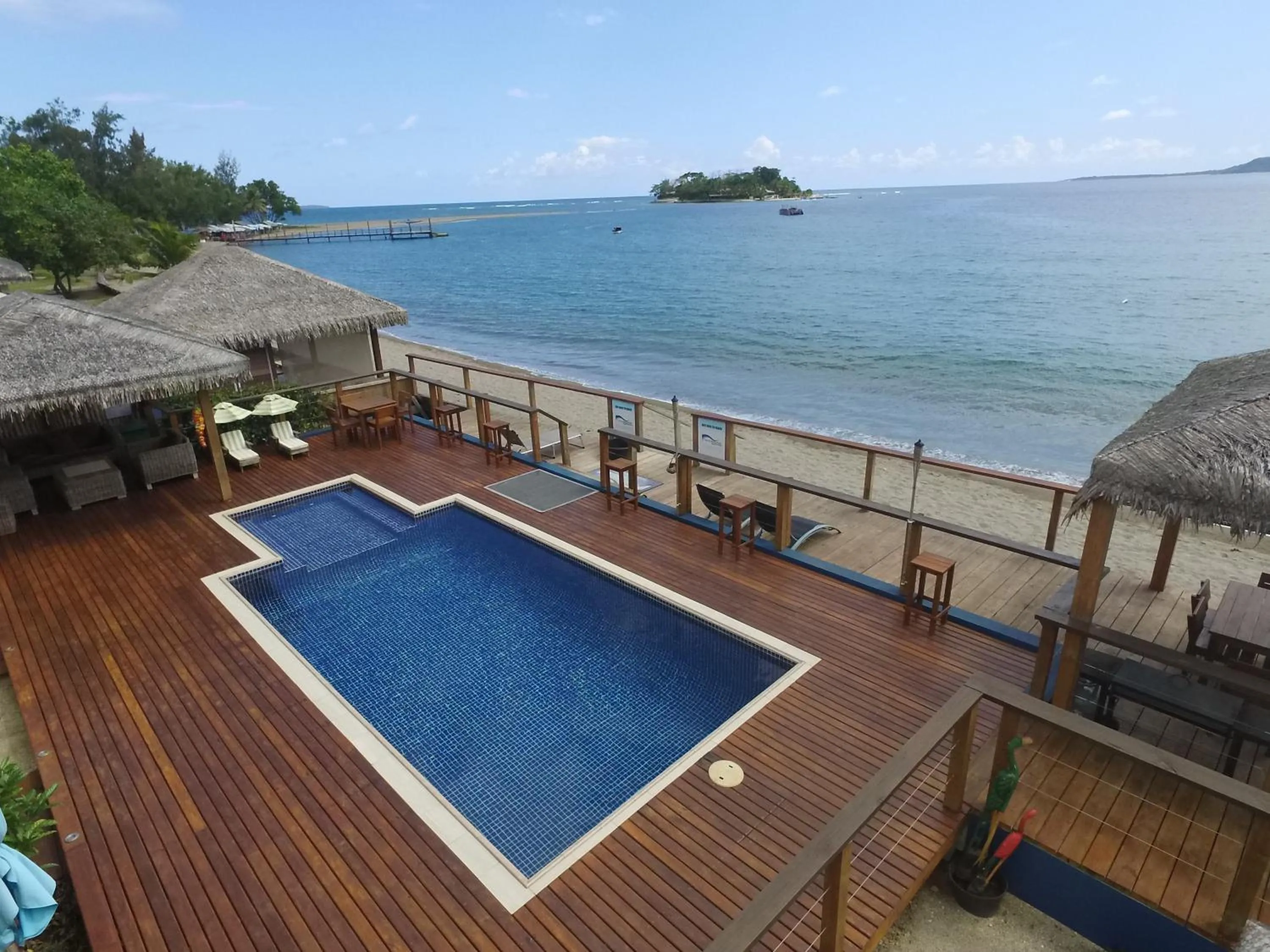 Sea view in Vanuatu Beachfront Apartments