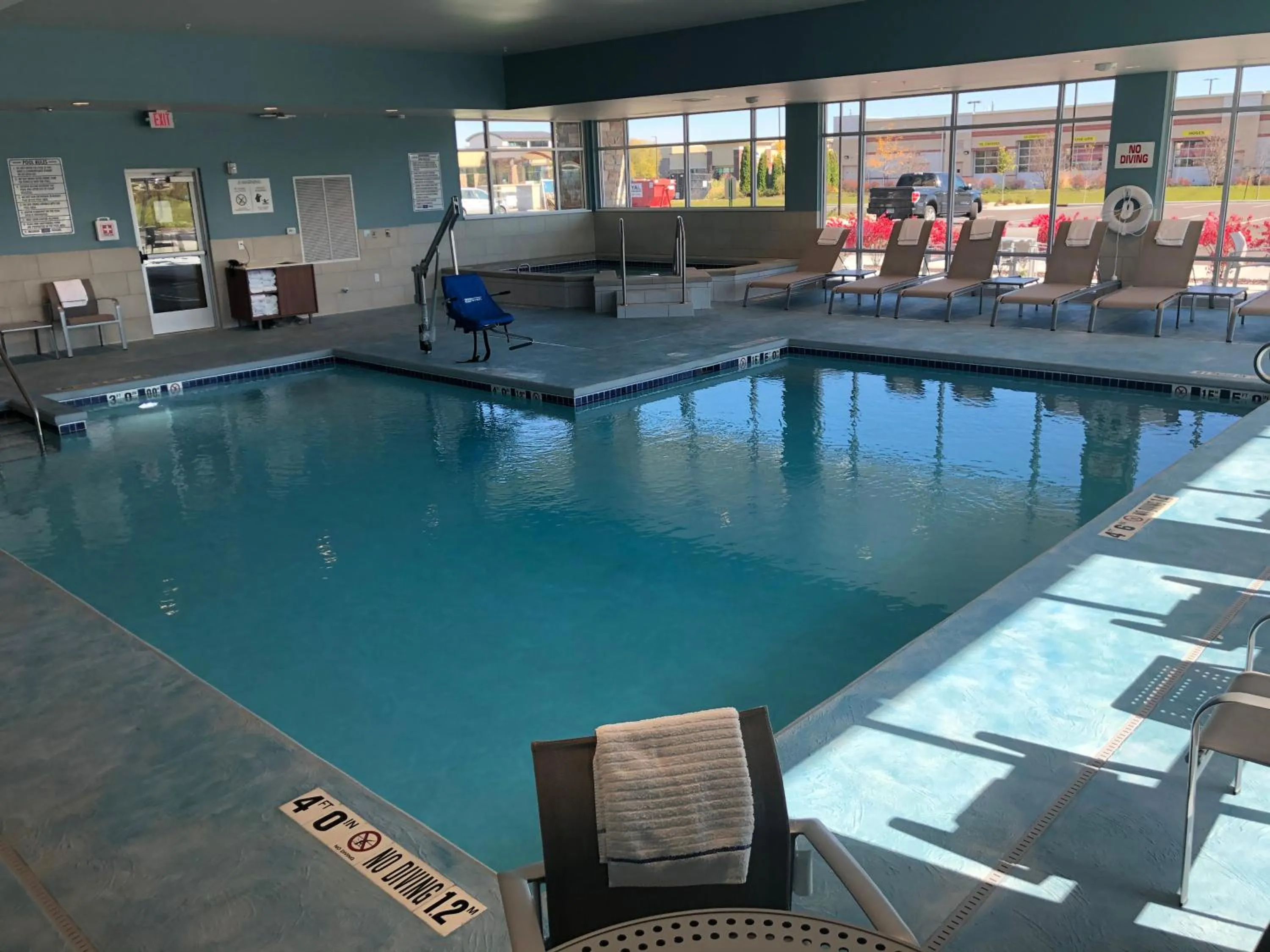 Swimming pool in Holiday Inn Express & Suites - Madison West - Middleton by IHG