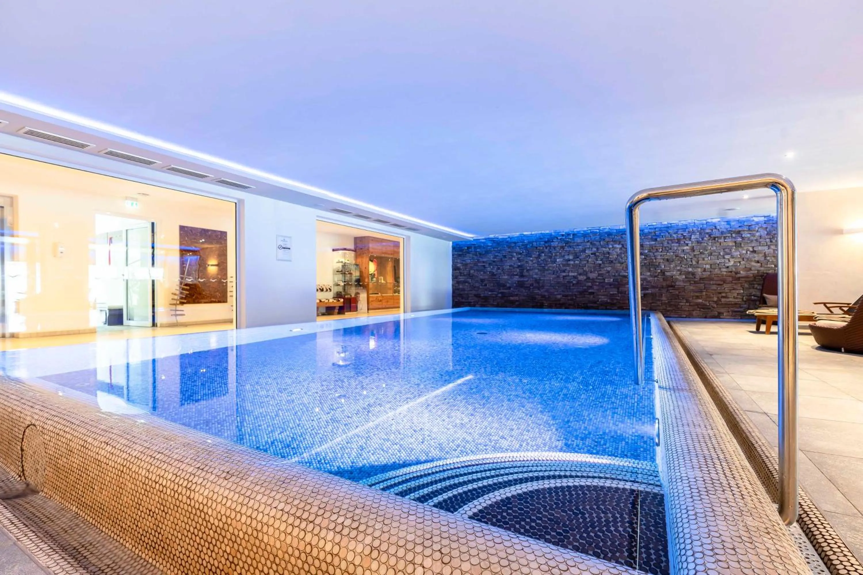 Swimming pool in Hotel Restaurant Waldsägmühle