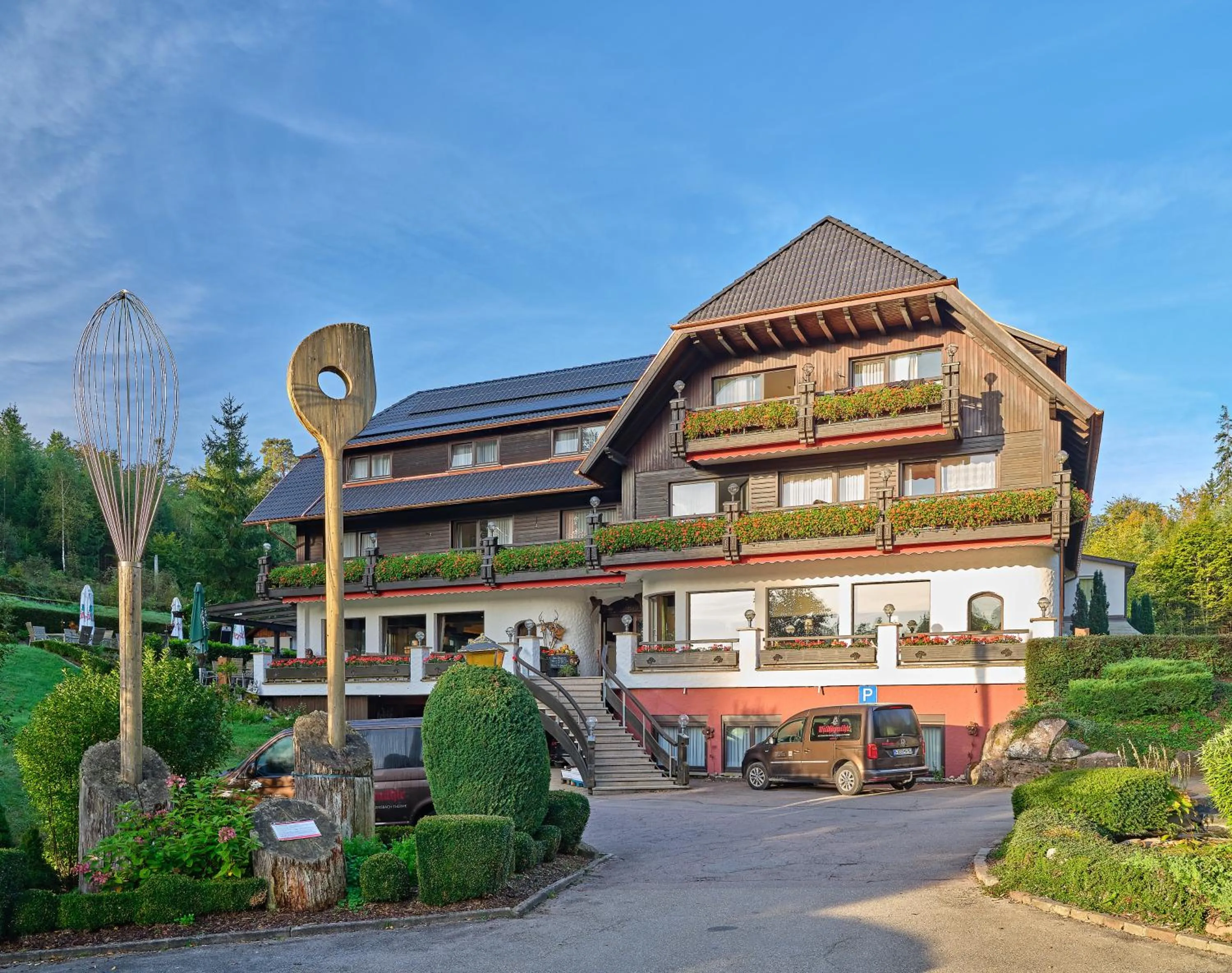 Property building in Hotel Restaurant Waldsägmühle