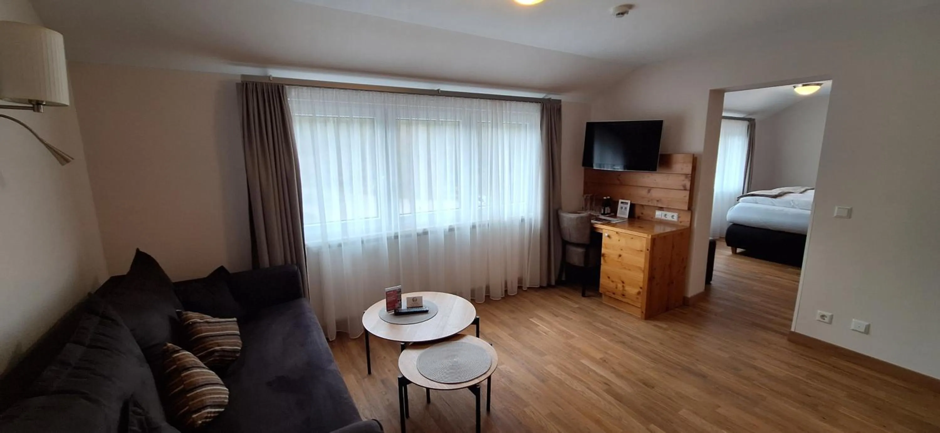 Photo of the whole room, Bed in Hotel Restaurant Waldsägmühle