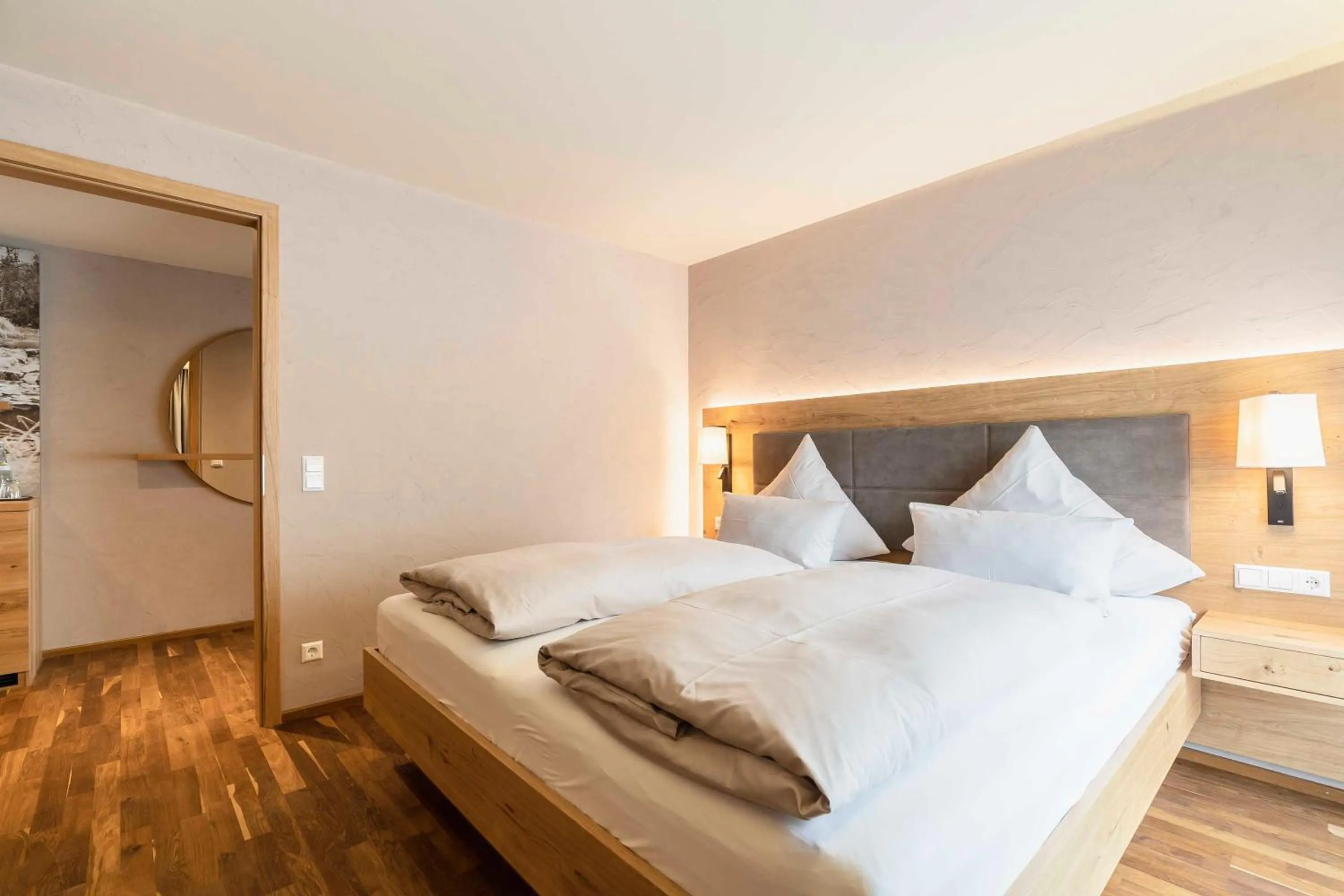 Property building, Bed in Hotel Restaurant Waldsägmühle