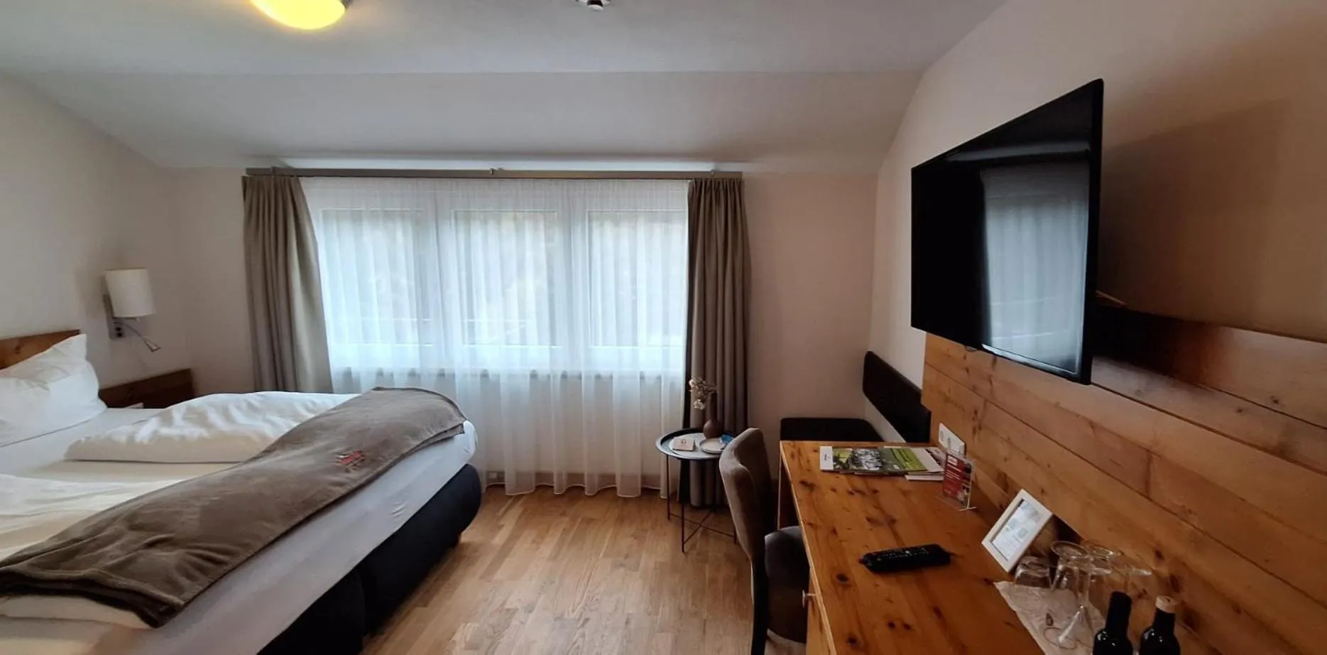 Bed in Hotel Restaurant Waldsägmühle