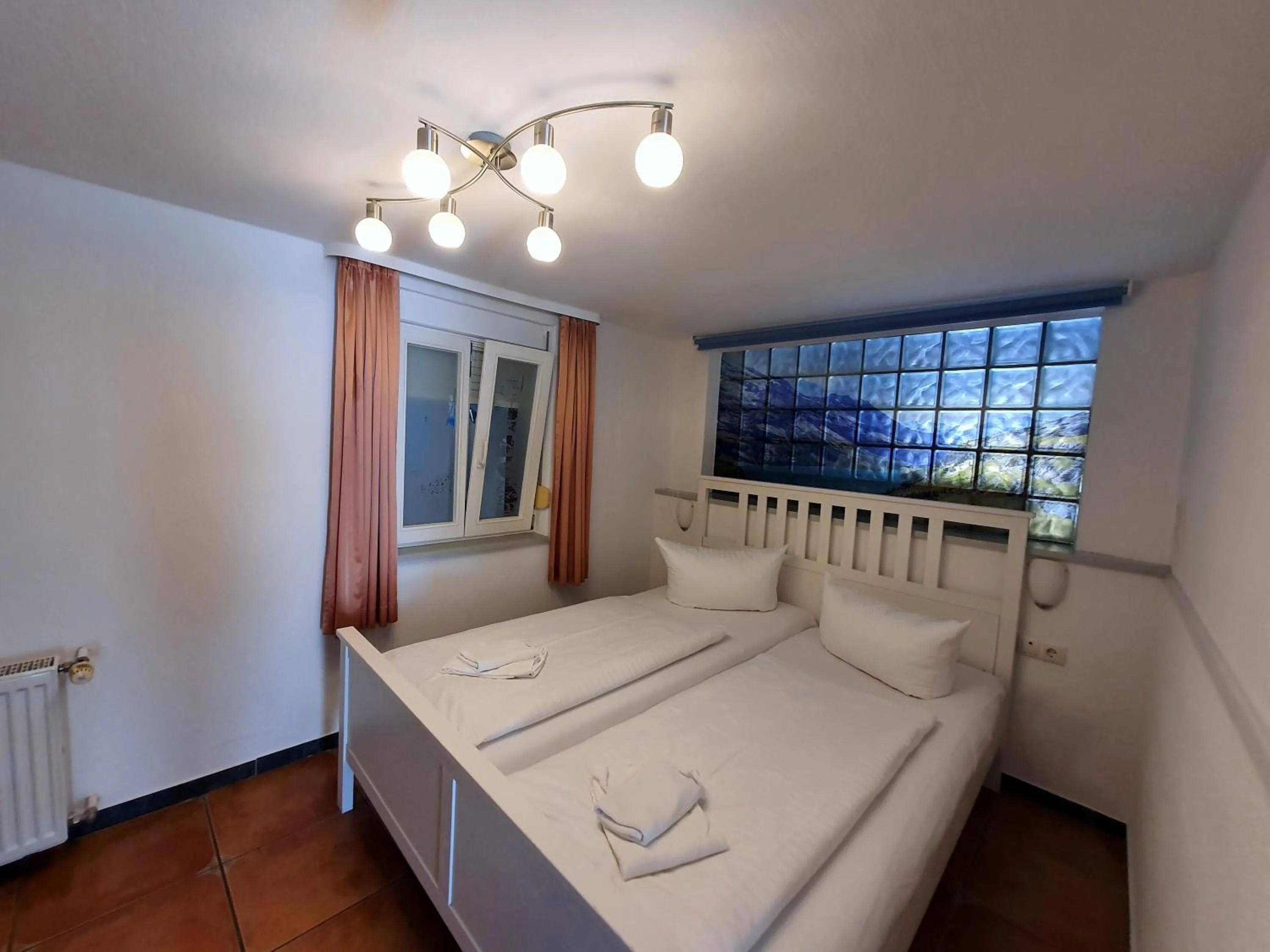 Bed in Gästehaus Parkblick