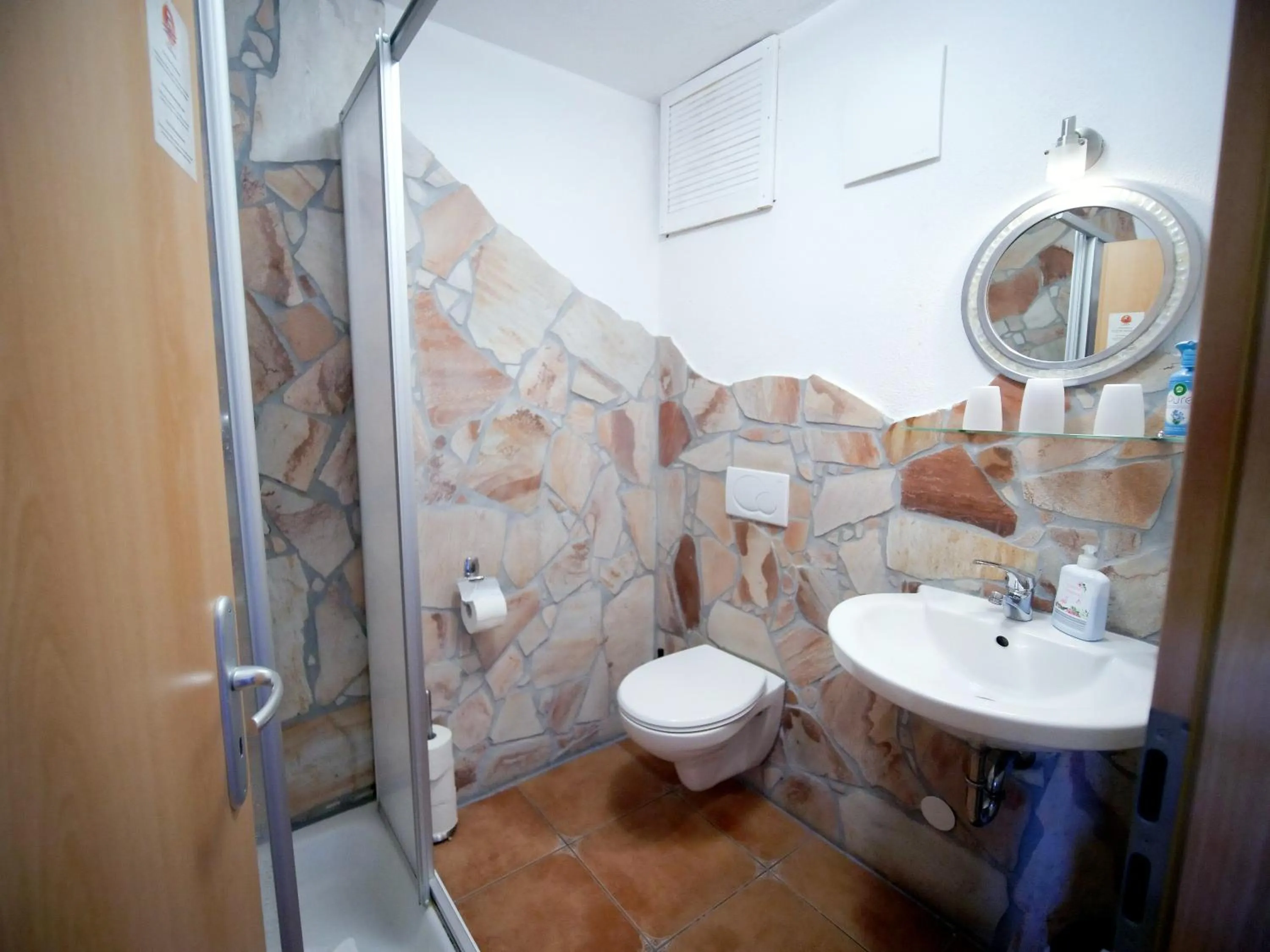 Bathroom in Gästehaus Parkblick