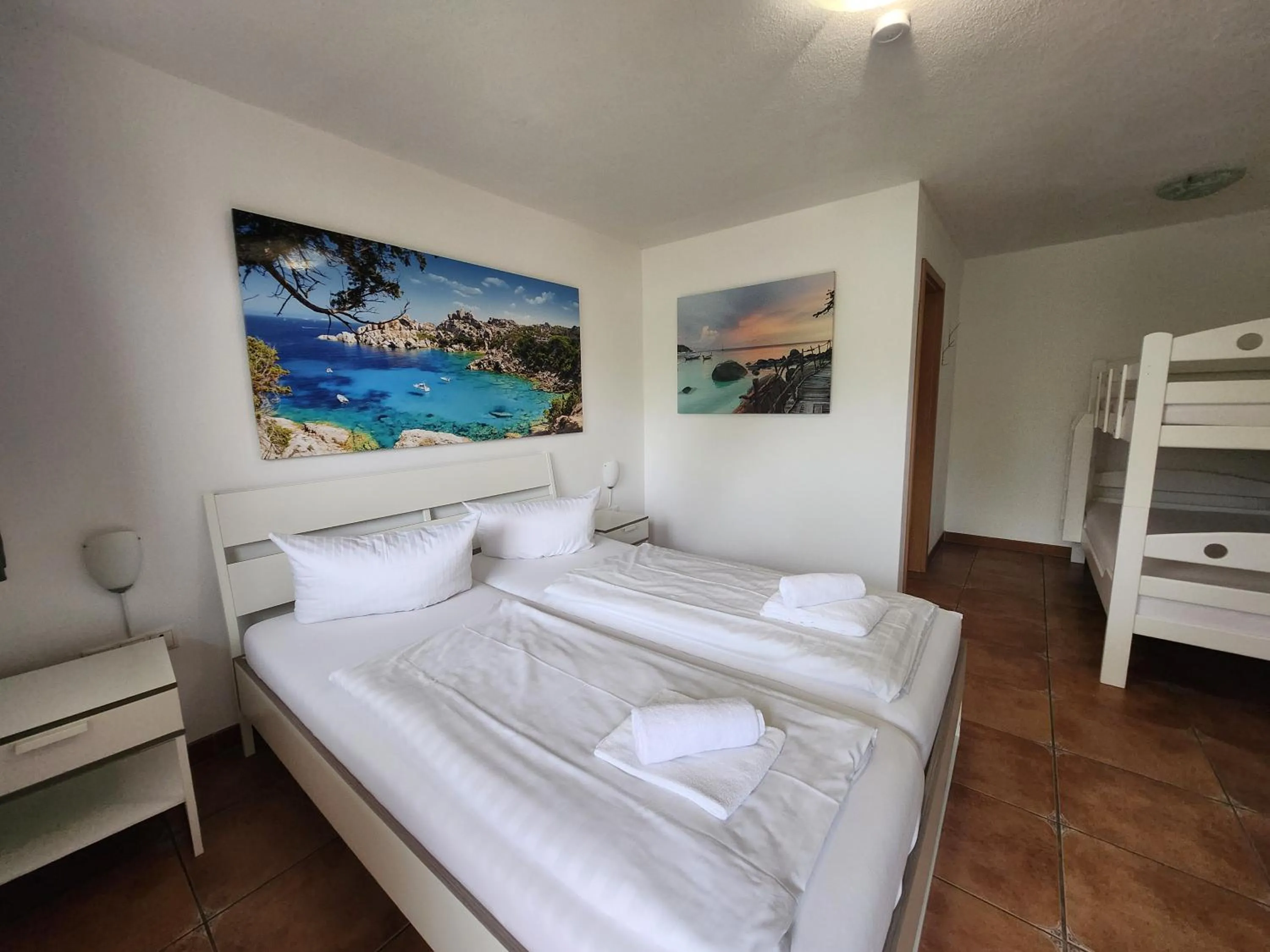 Photo of the whole room, Bed in Gästehaus Parkblick