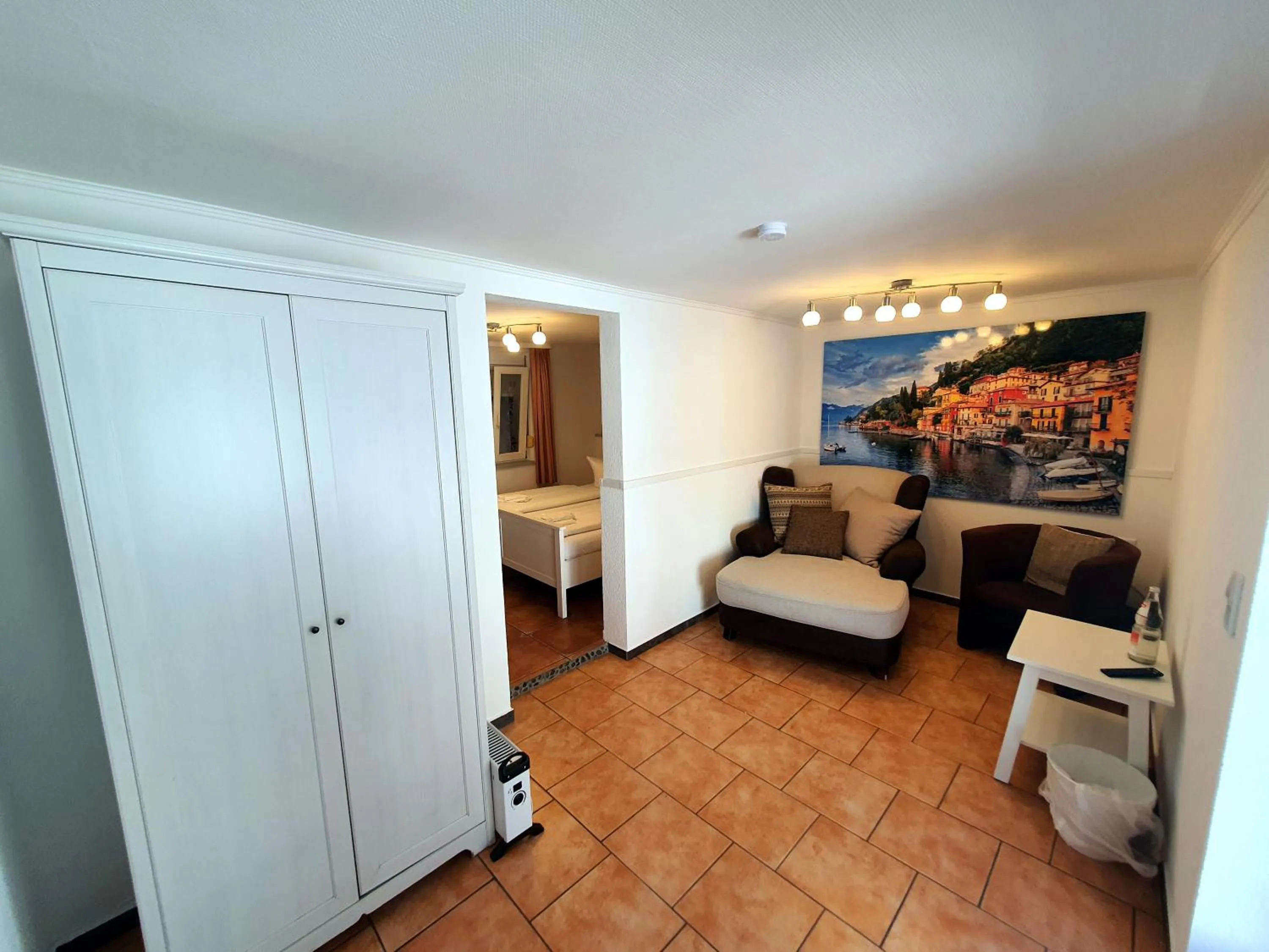 Photo of the whole room, Bed in Gästehaus Parkblick