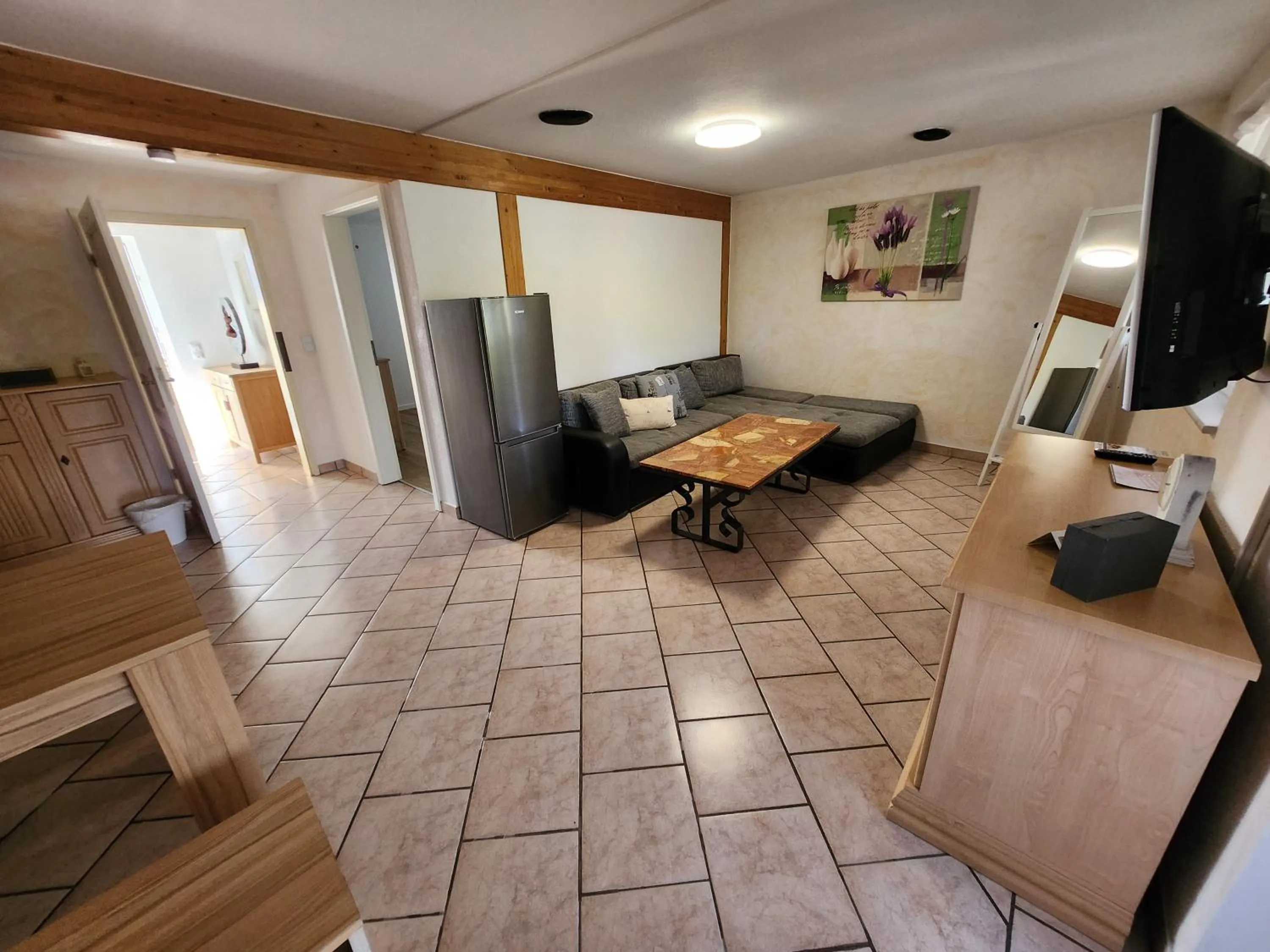 Living room in Gästehaus Parkblick