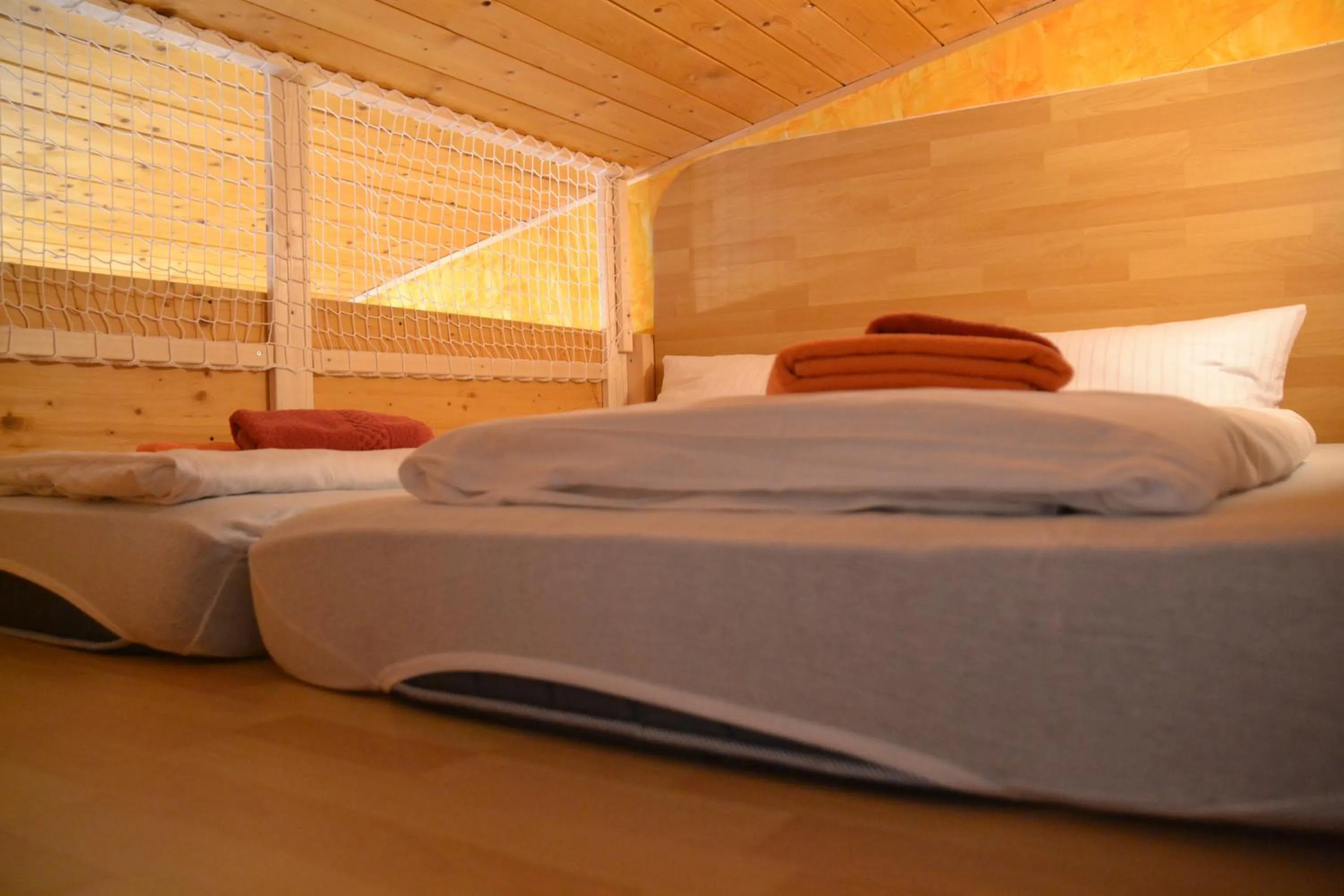 Bed in Gästehaus Parkblick