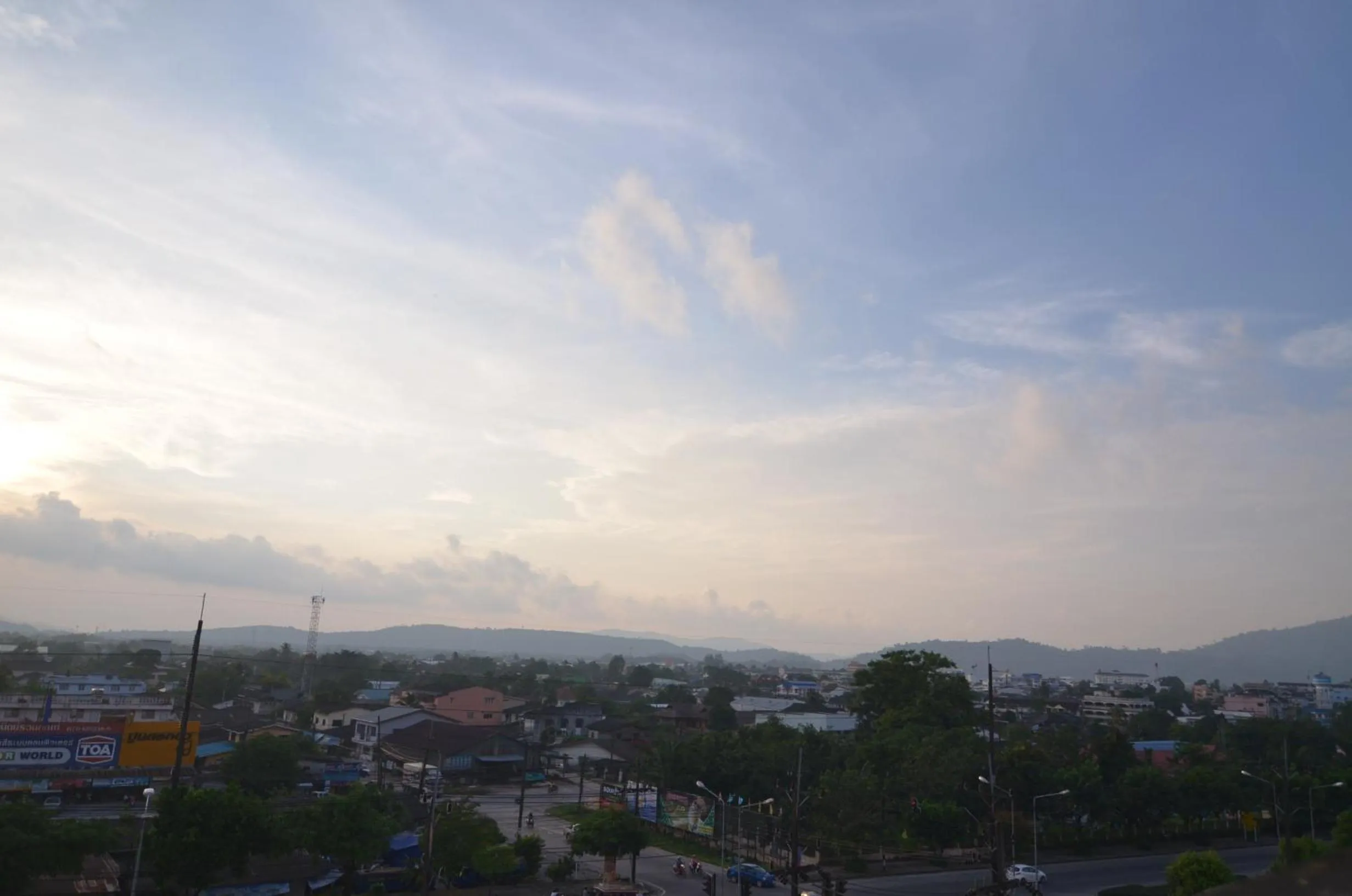 City view in Ranong Garden Hotel