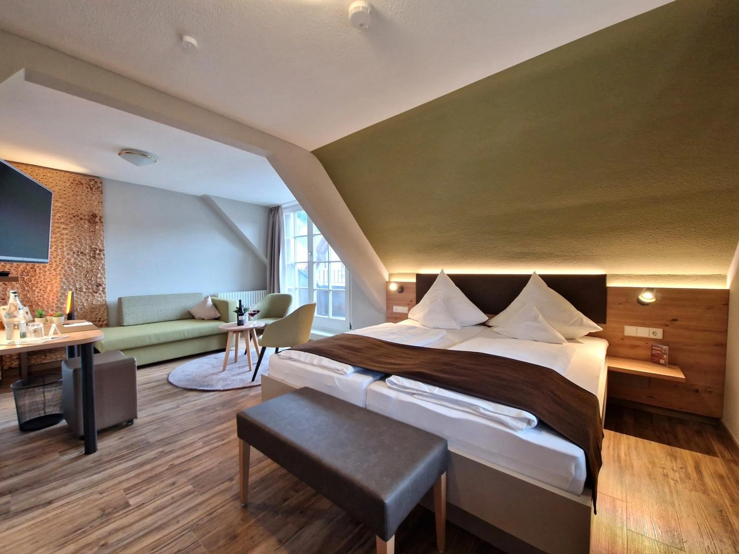 Bed in Hotel-Gasthaus Goldener Engel