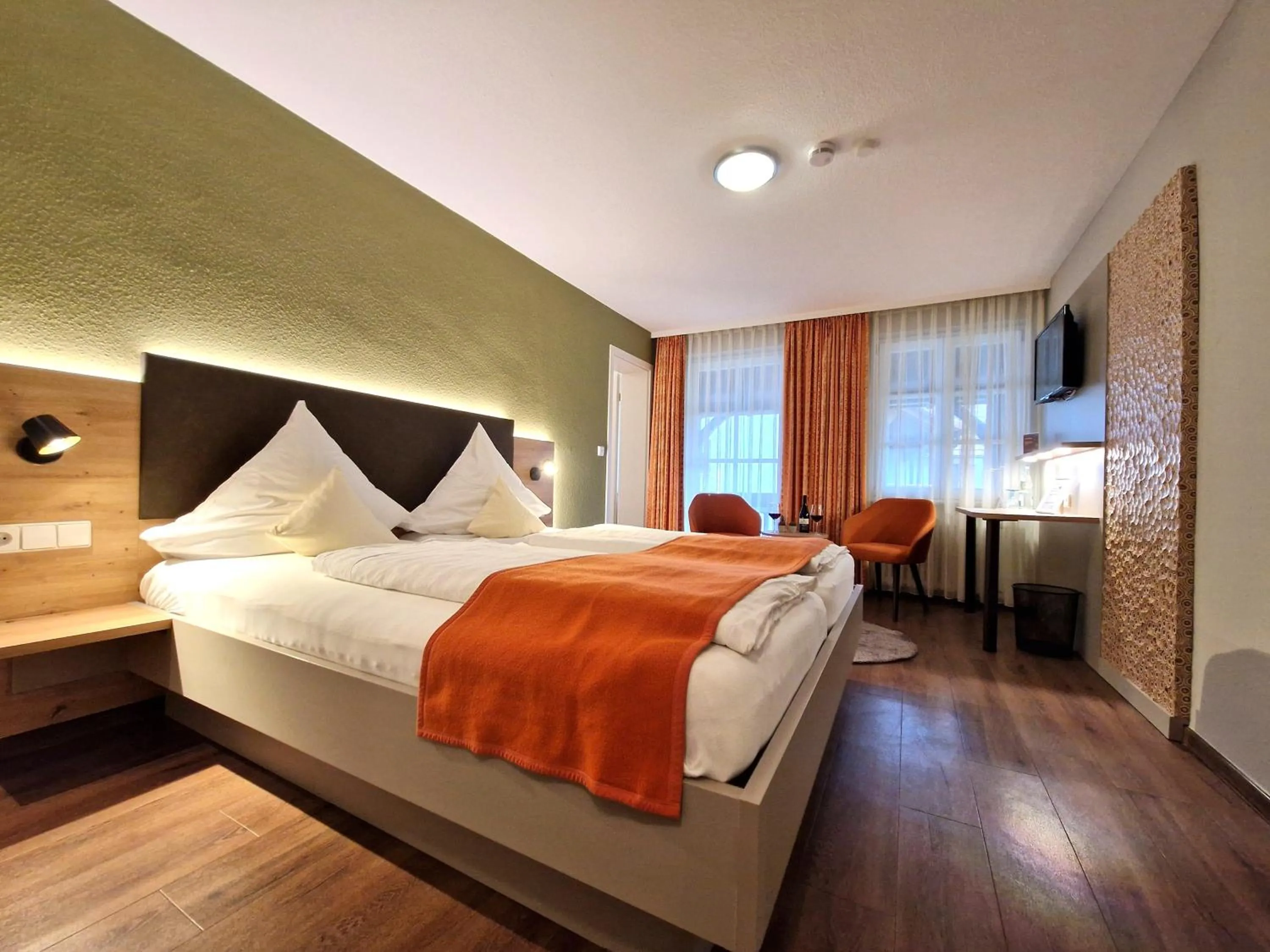 Bed in Hotel-Gasthaus Goldener Engel