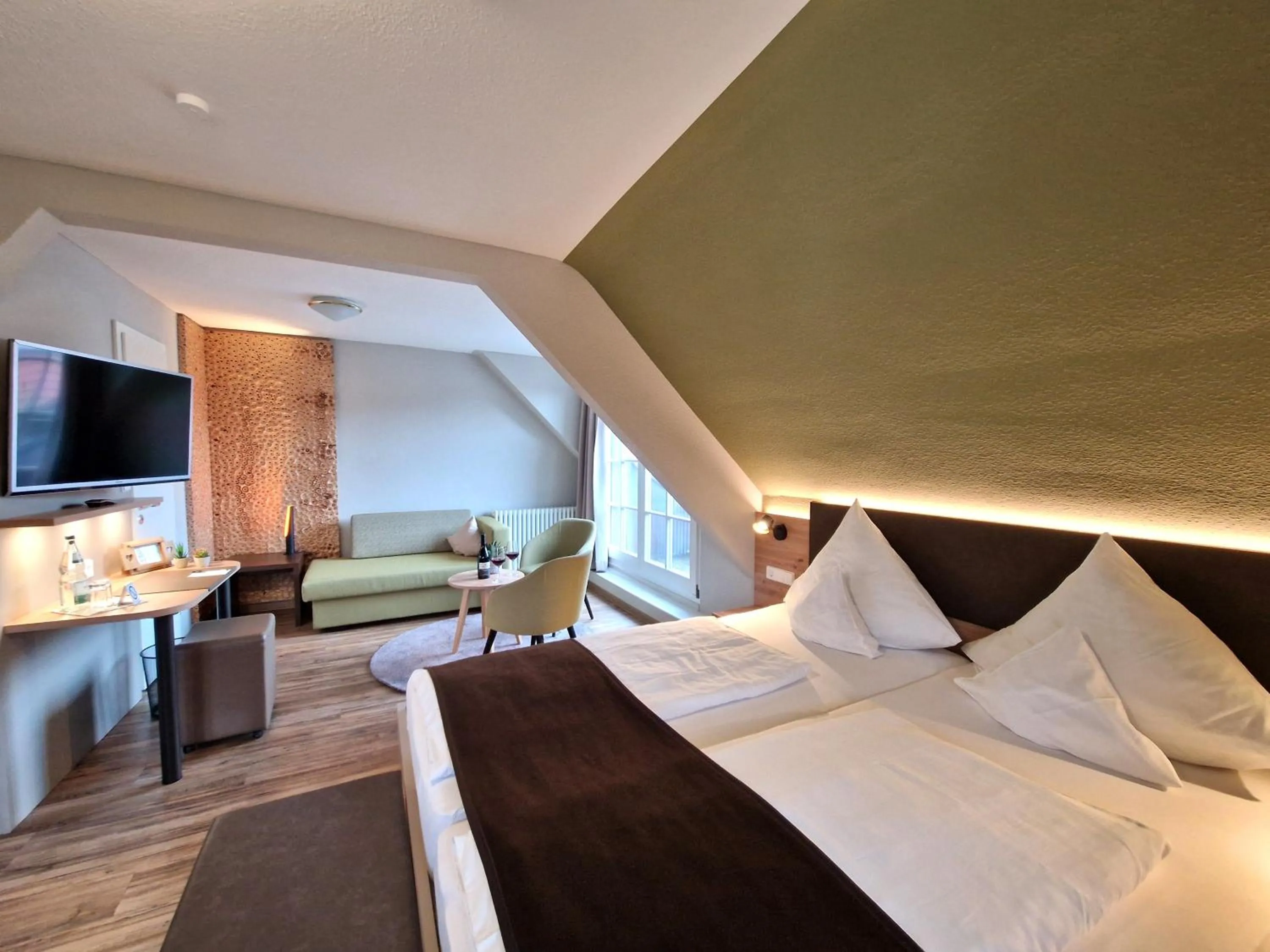 Bed in Hotel-Gasthaus Goldener Engel