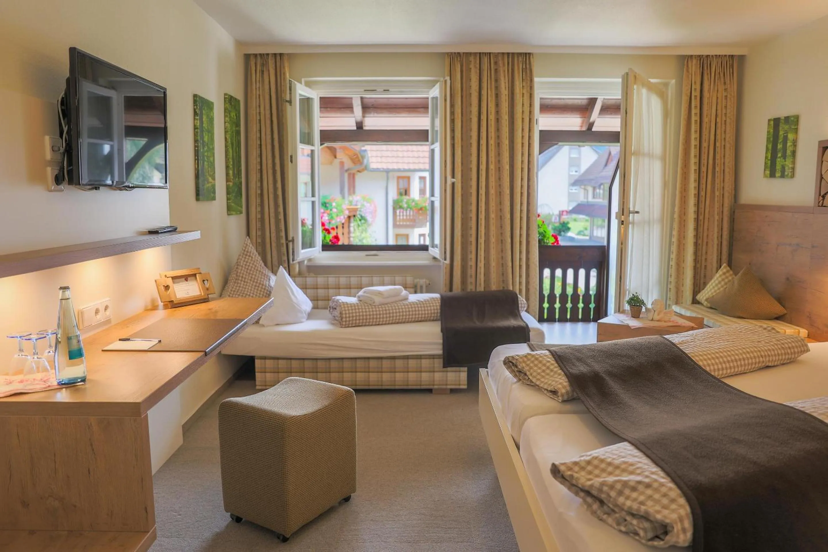 Bed in Hotel-Gasthaus Goldener Engel