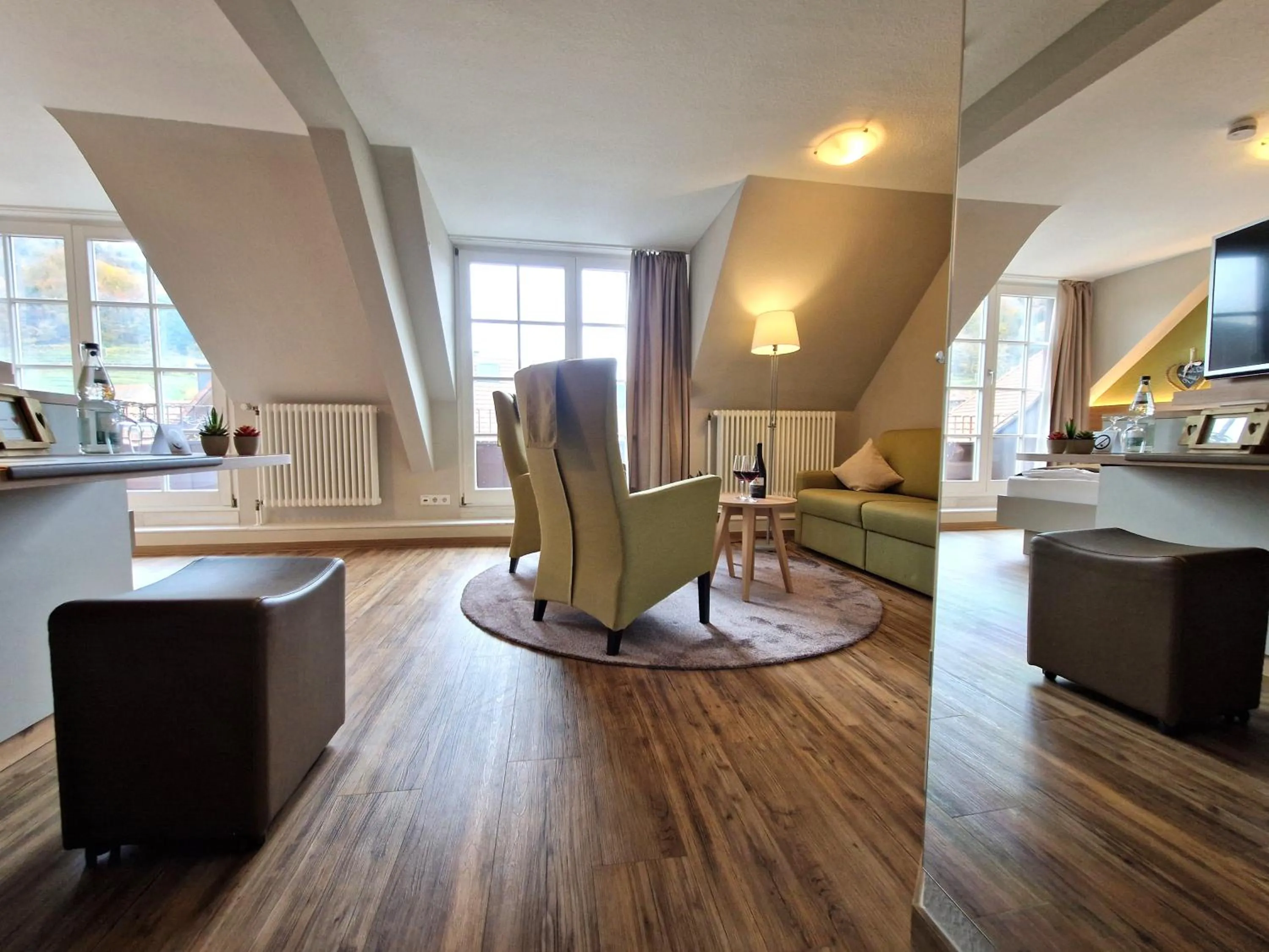 Seating area in Hotel-Gasthaus Goldener Engel