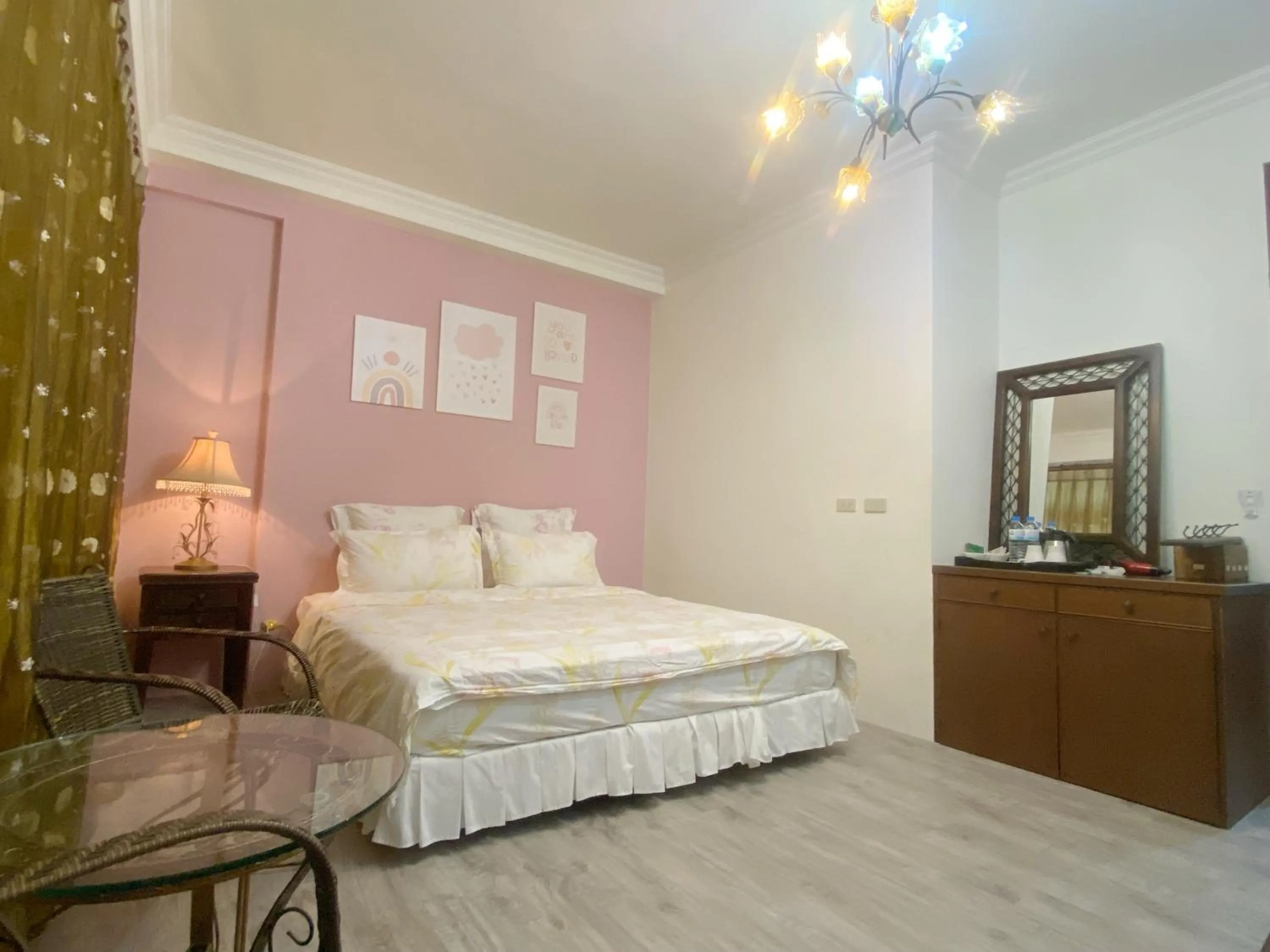 Bed in Hualien Lidu House