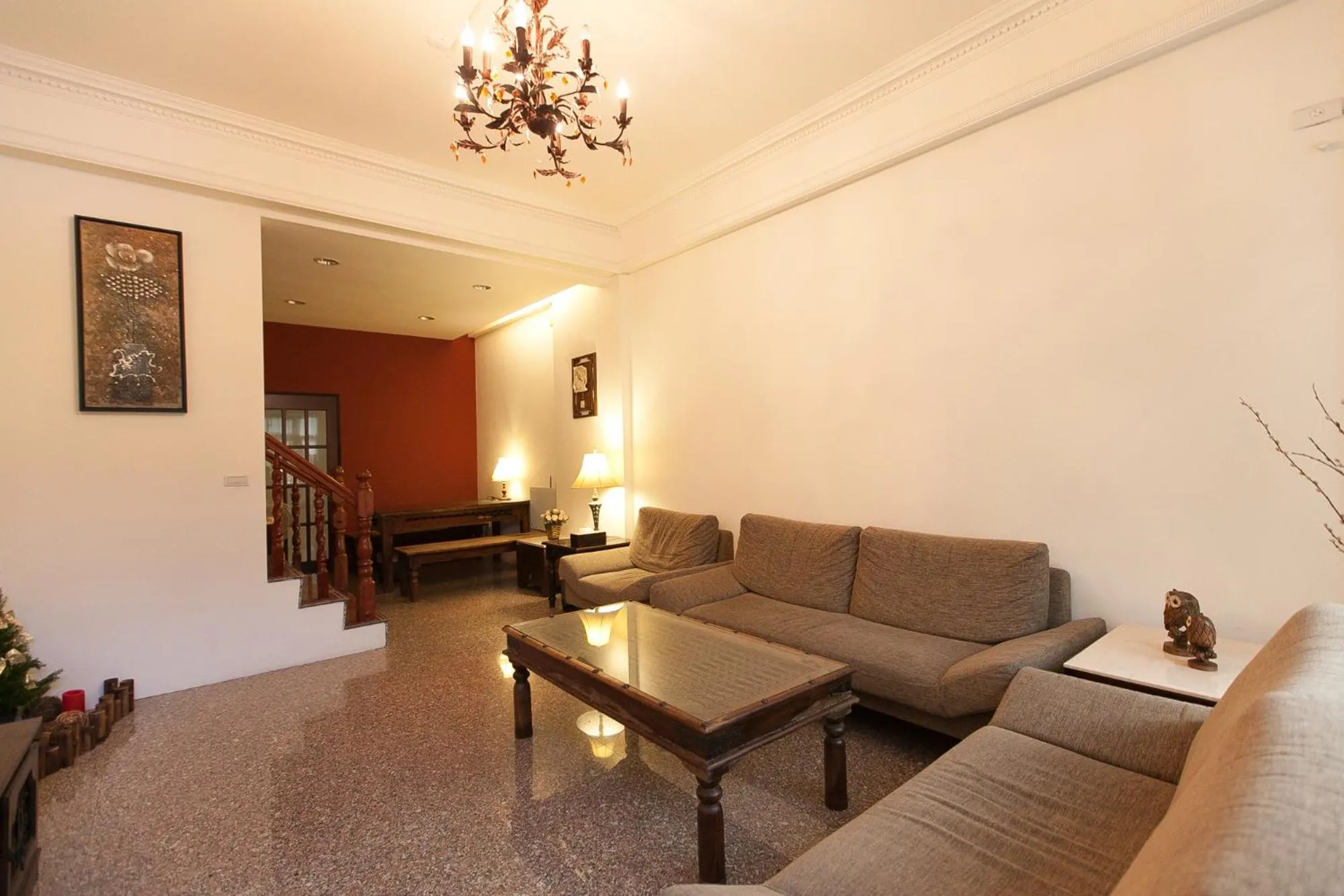 Living room in Hualien Lidu House