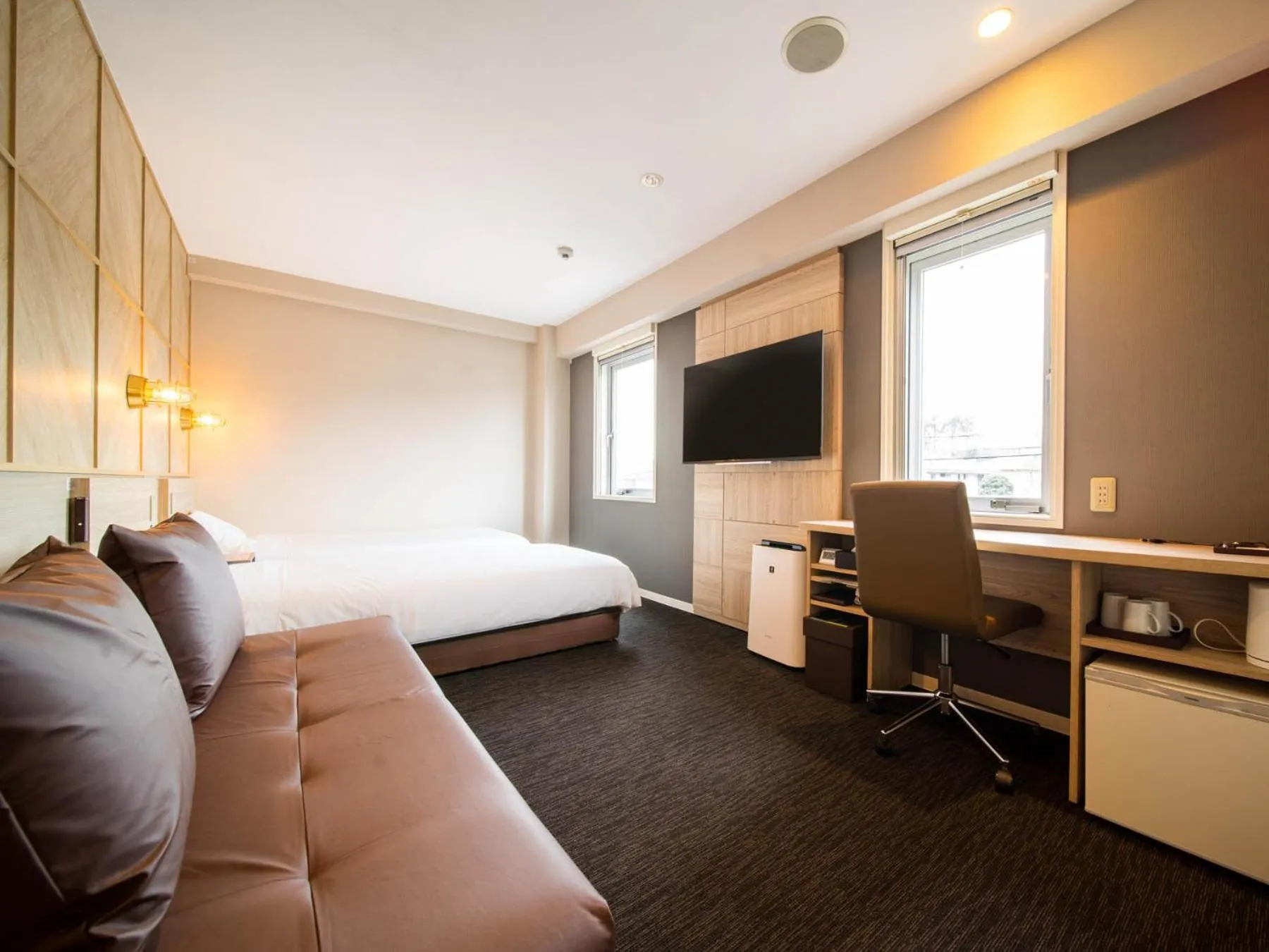 Bed in Super Hotel Nagaizumi Numazu Inter