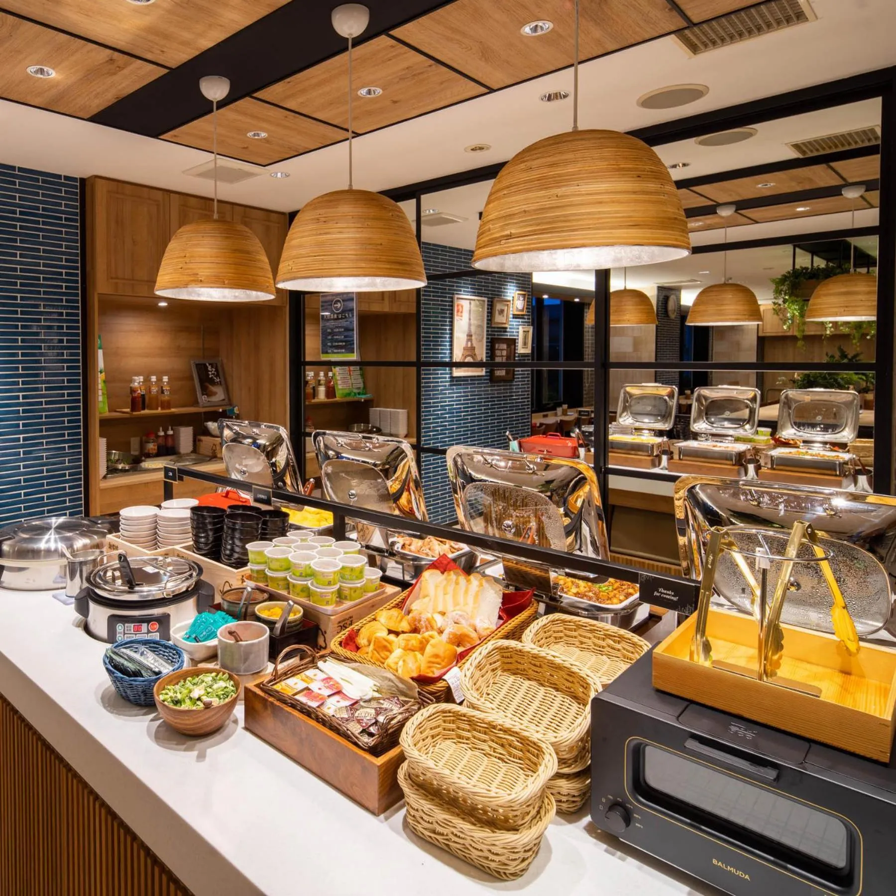 Buffet breakfast in Super Hotel Nagaizumi Numazu Inter