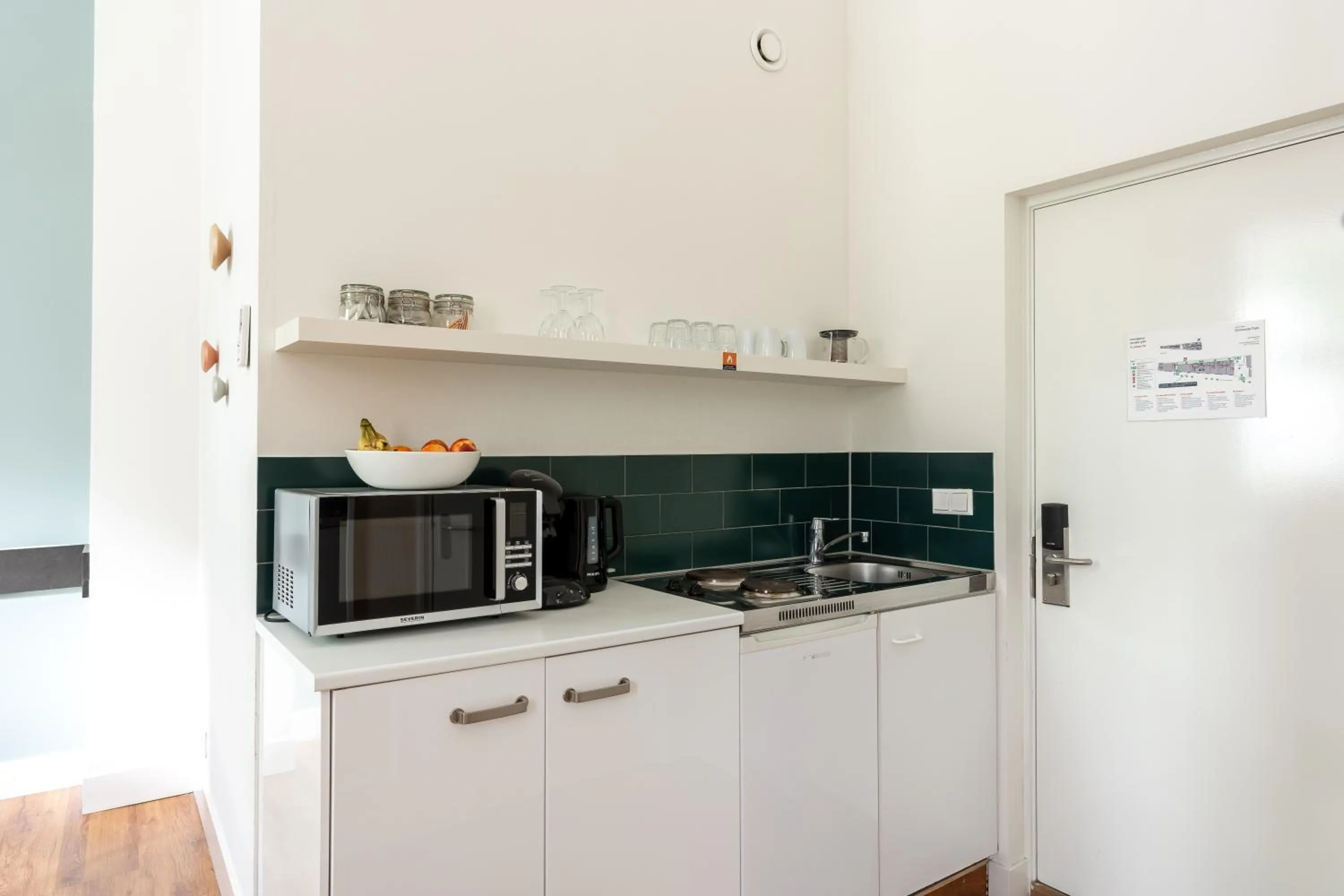 Kitchen or kitchenette in Amsterdam Dockside Flats