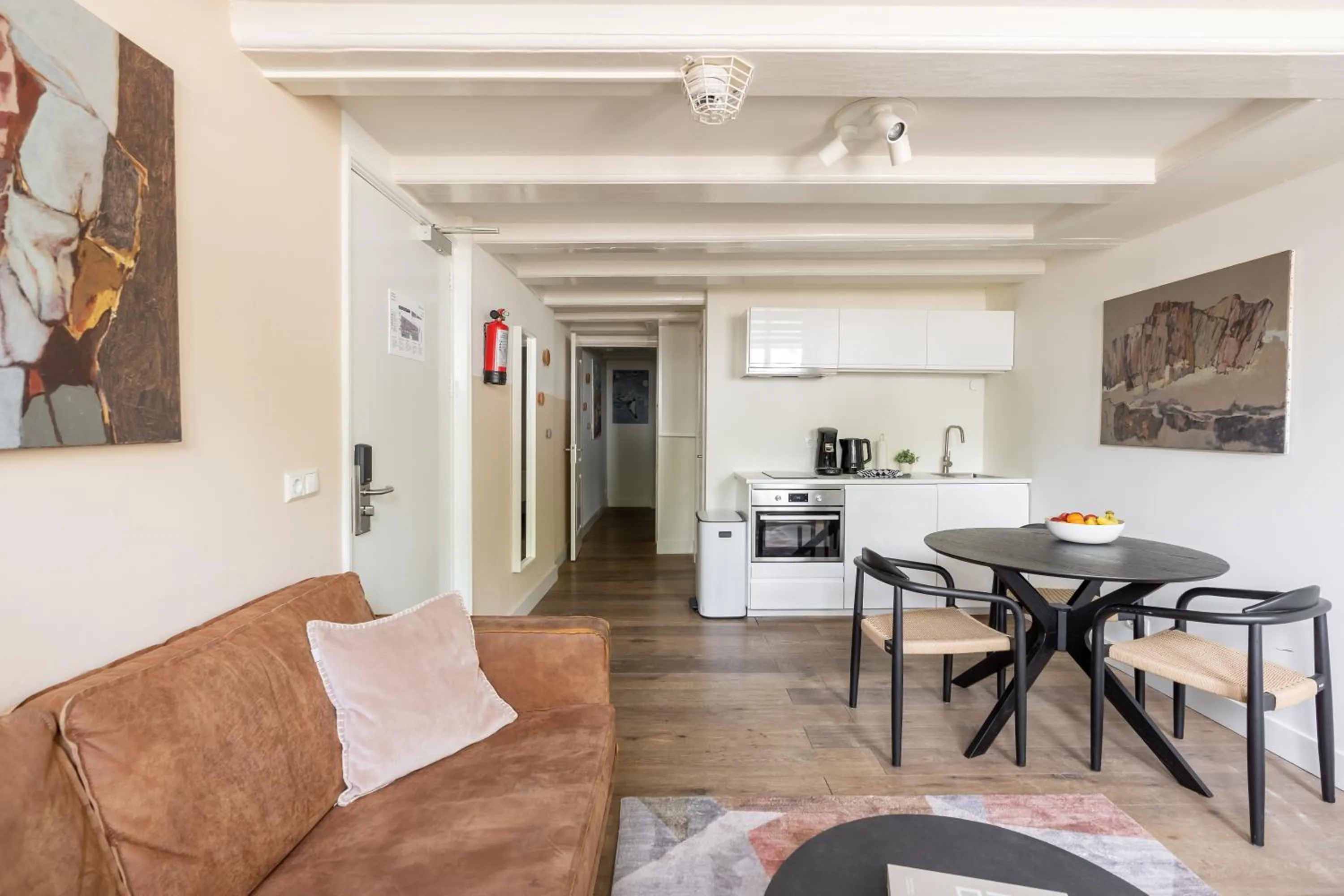 Kitchen or kitchenette in Amsterdam Dockside Flats