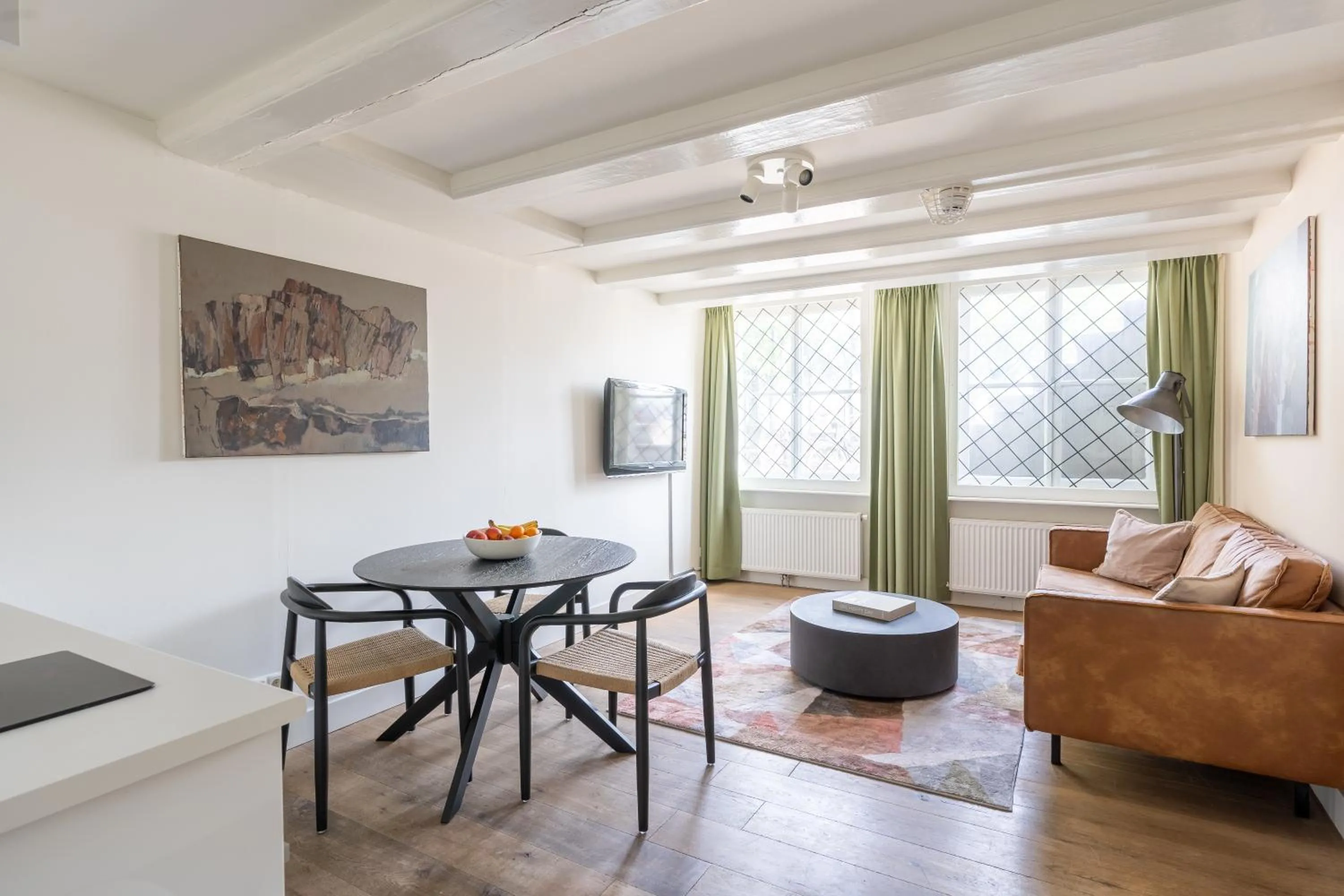 Living room in Amsterdam Dockside Flats