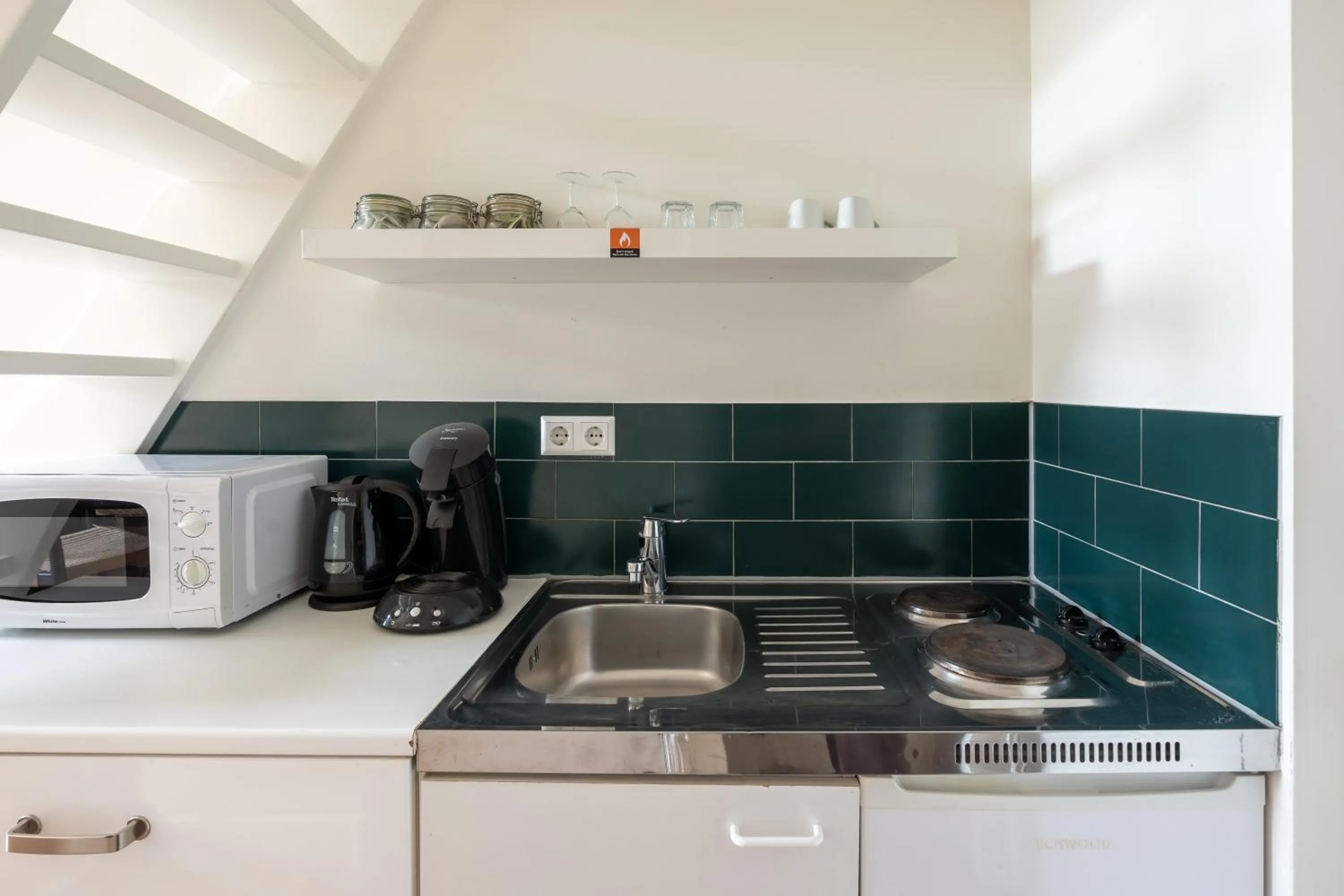 Kitchen or kitchenette in Amsterdam Dockside Flats