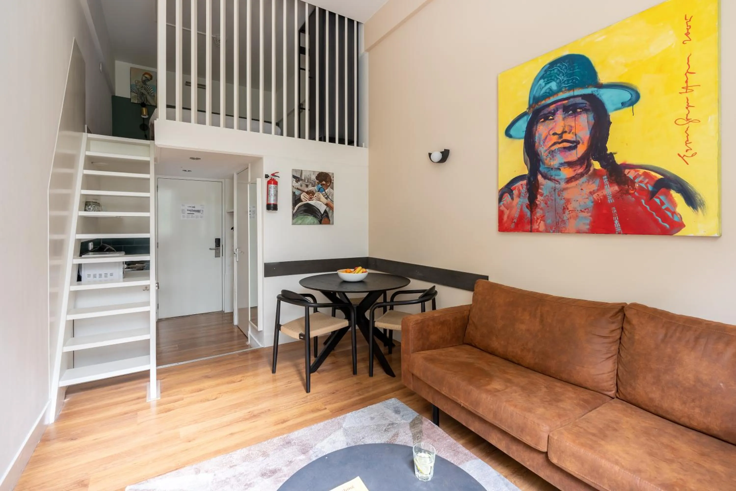 Living room in Amsterdam Dockside Flats