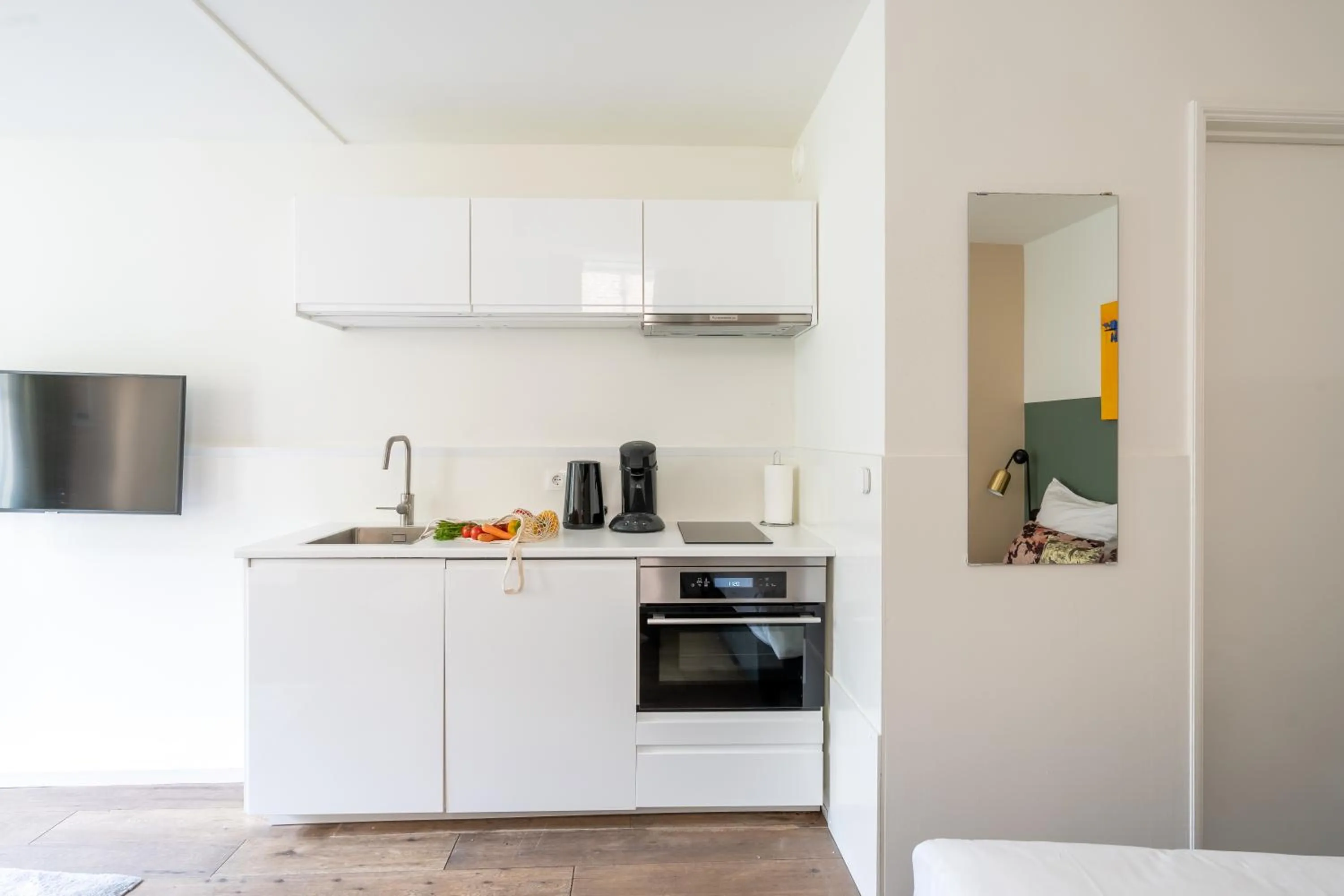 Kitchen or kitchenette in Amsterdam Dockside Flats