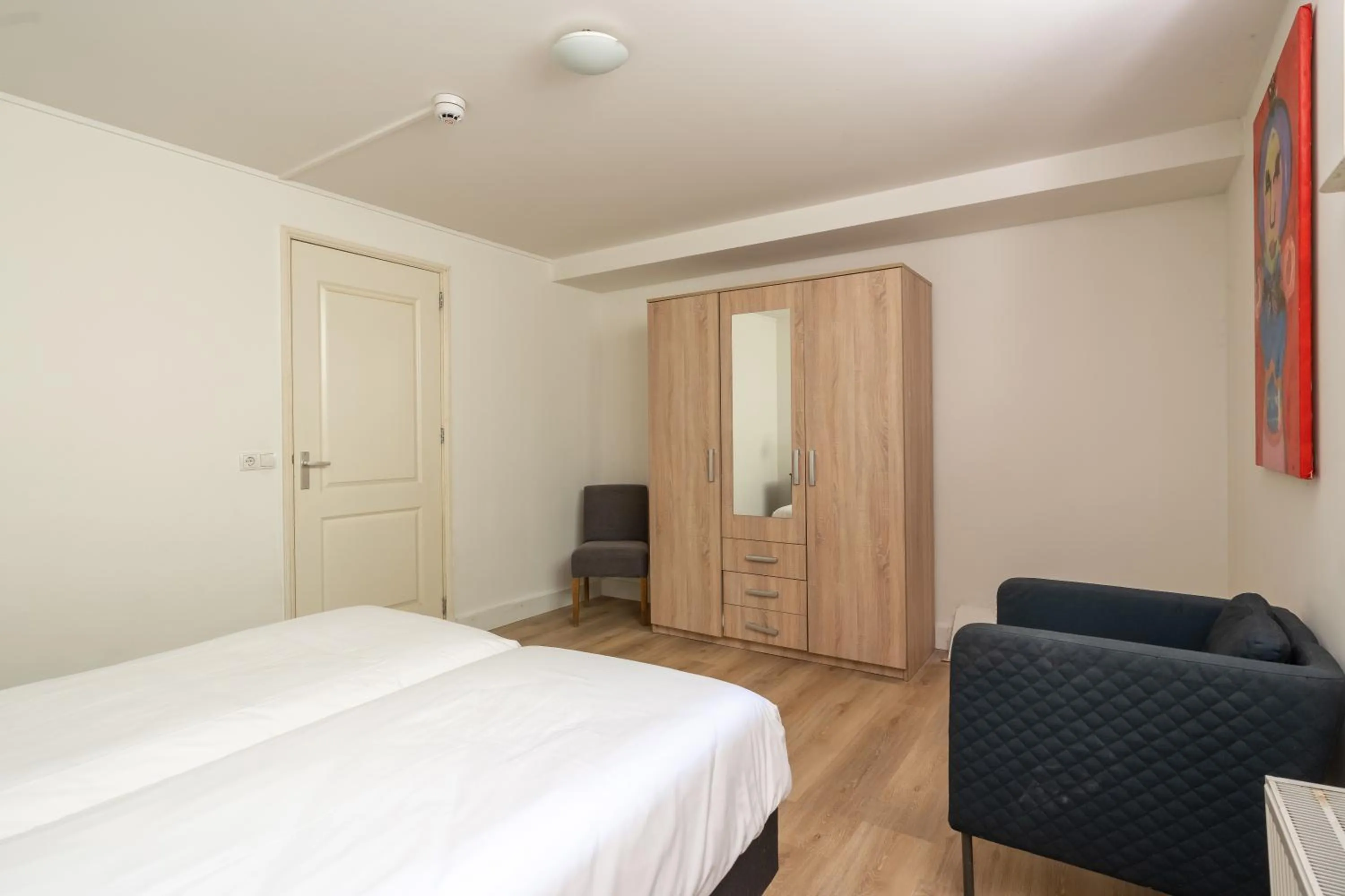 Bed in Amsterdam Dockside Flats