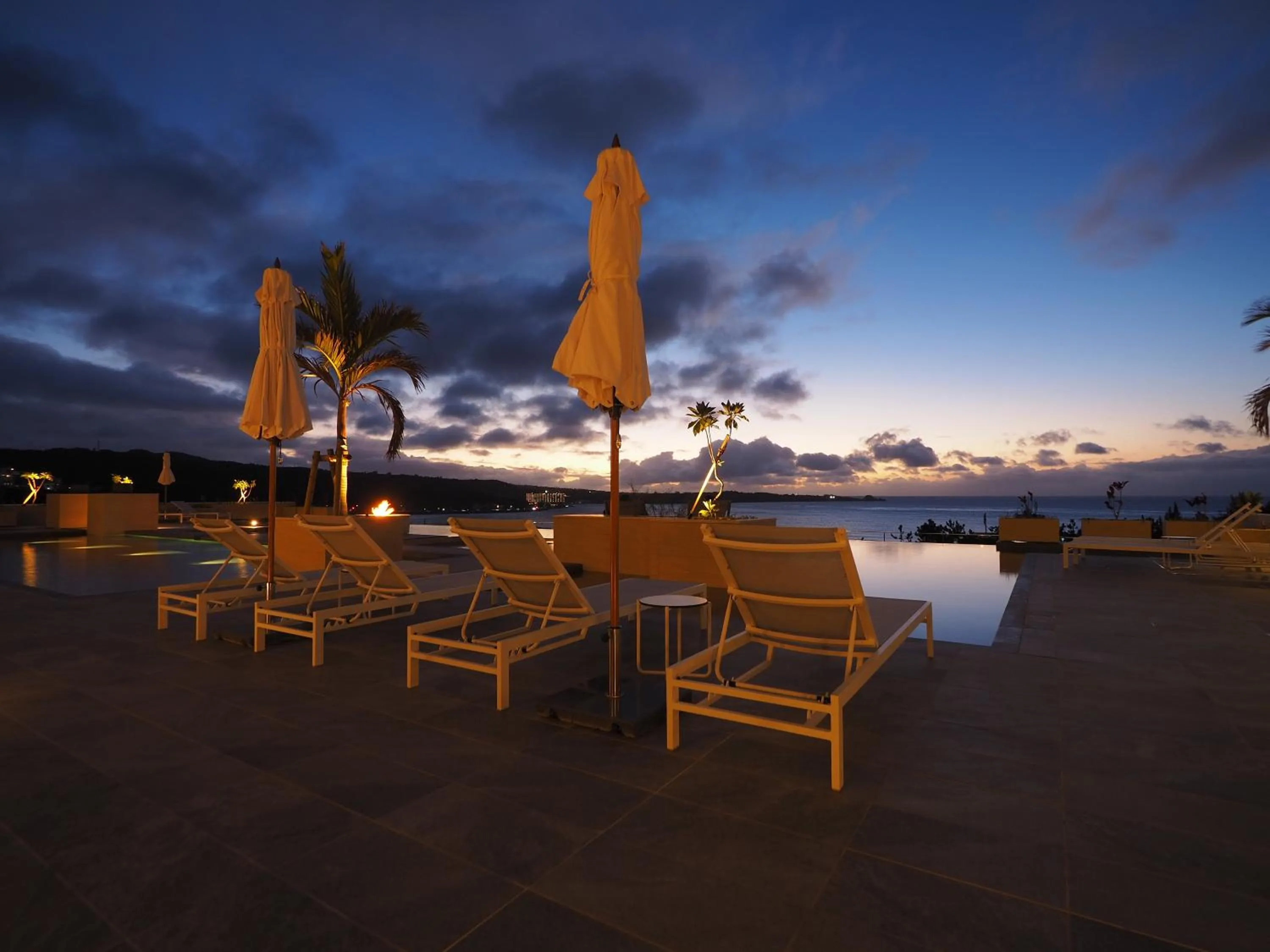 Swimming pool in Hiyori Ocean Resort Okinawa