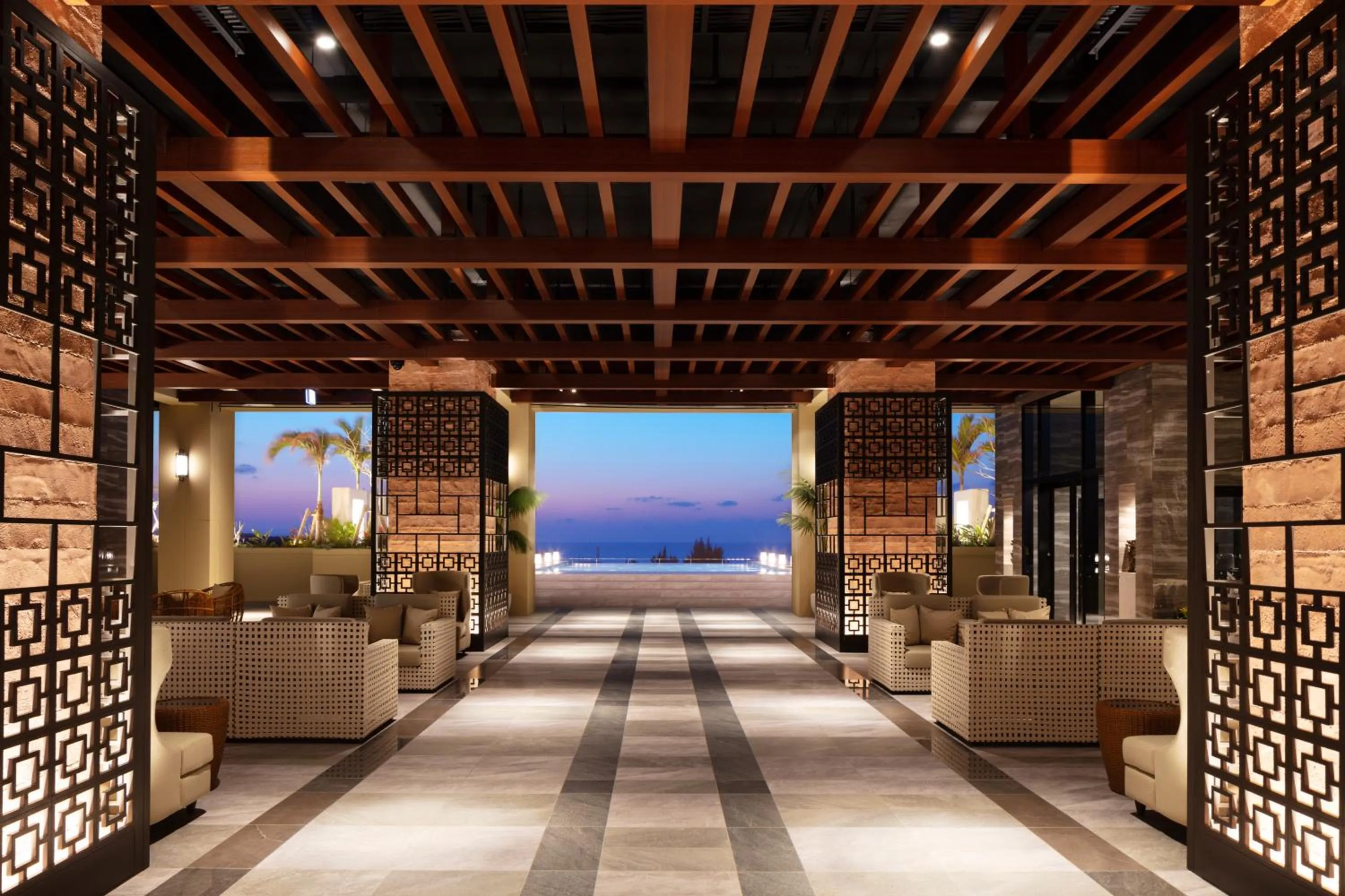 Lobby or reception in Hiyori Ocean Resort Okinawa