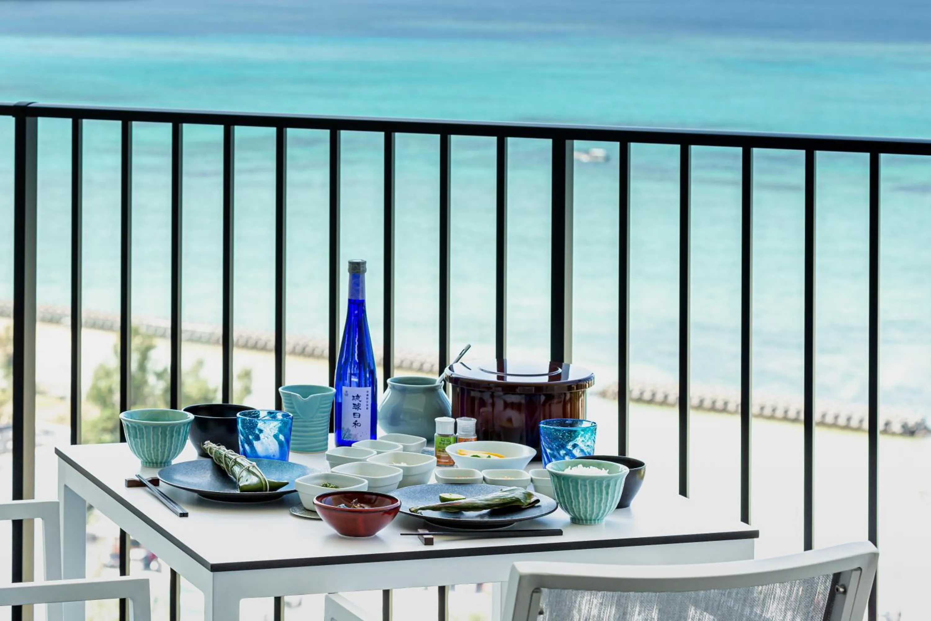 Balcony/Terrace in Hiyori Ocean Resort Okinawa