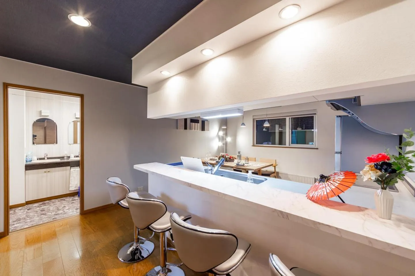 kitchen in THE WORLDWIDE HOUSE