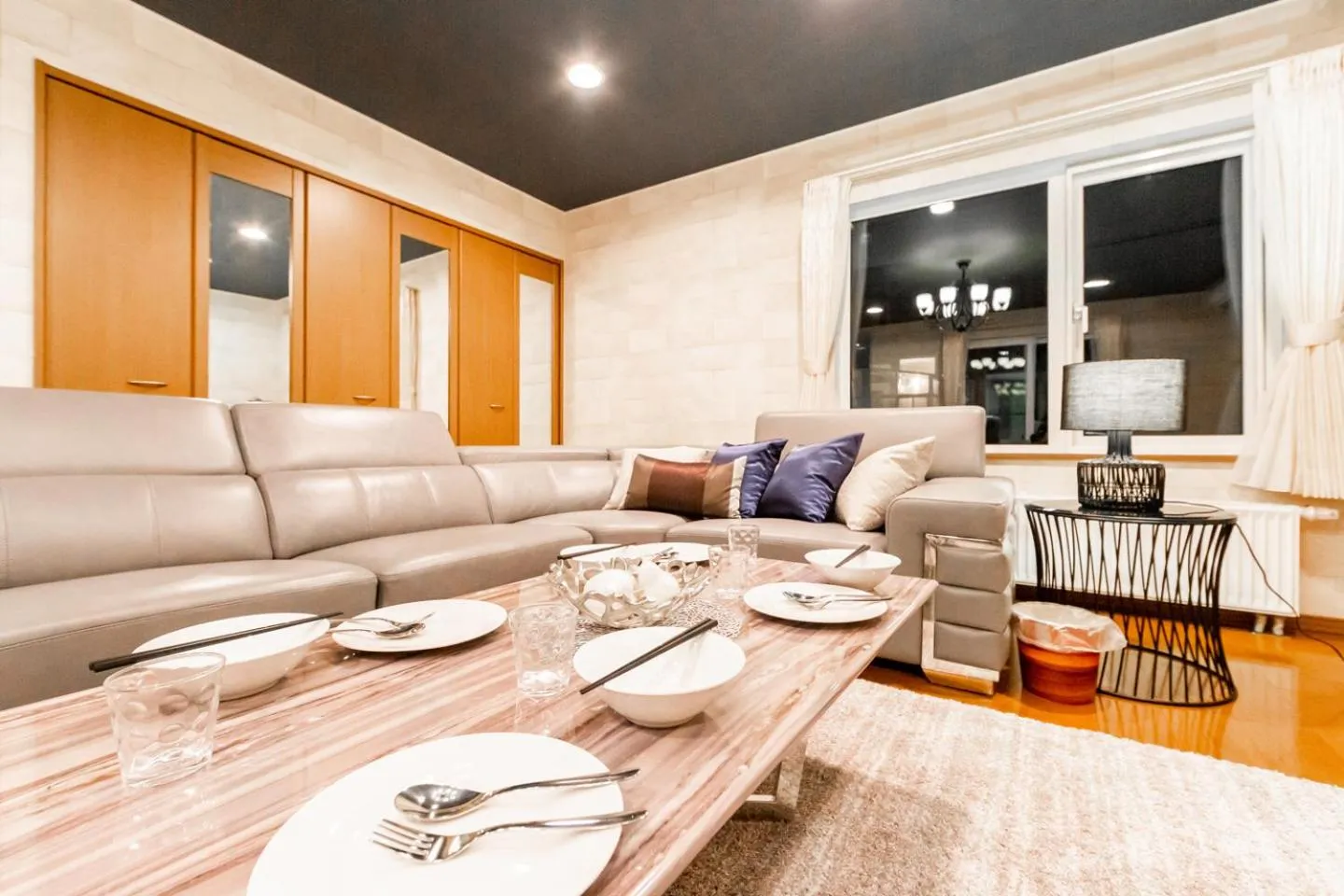 Living room in THE WORLDWIDE HOUSE