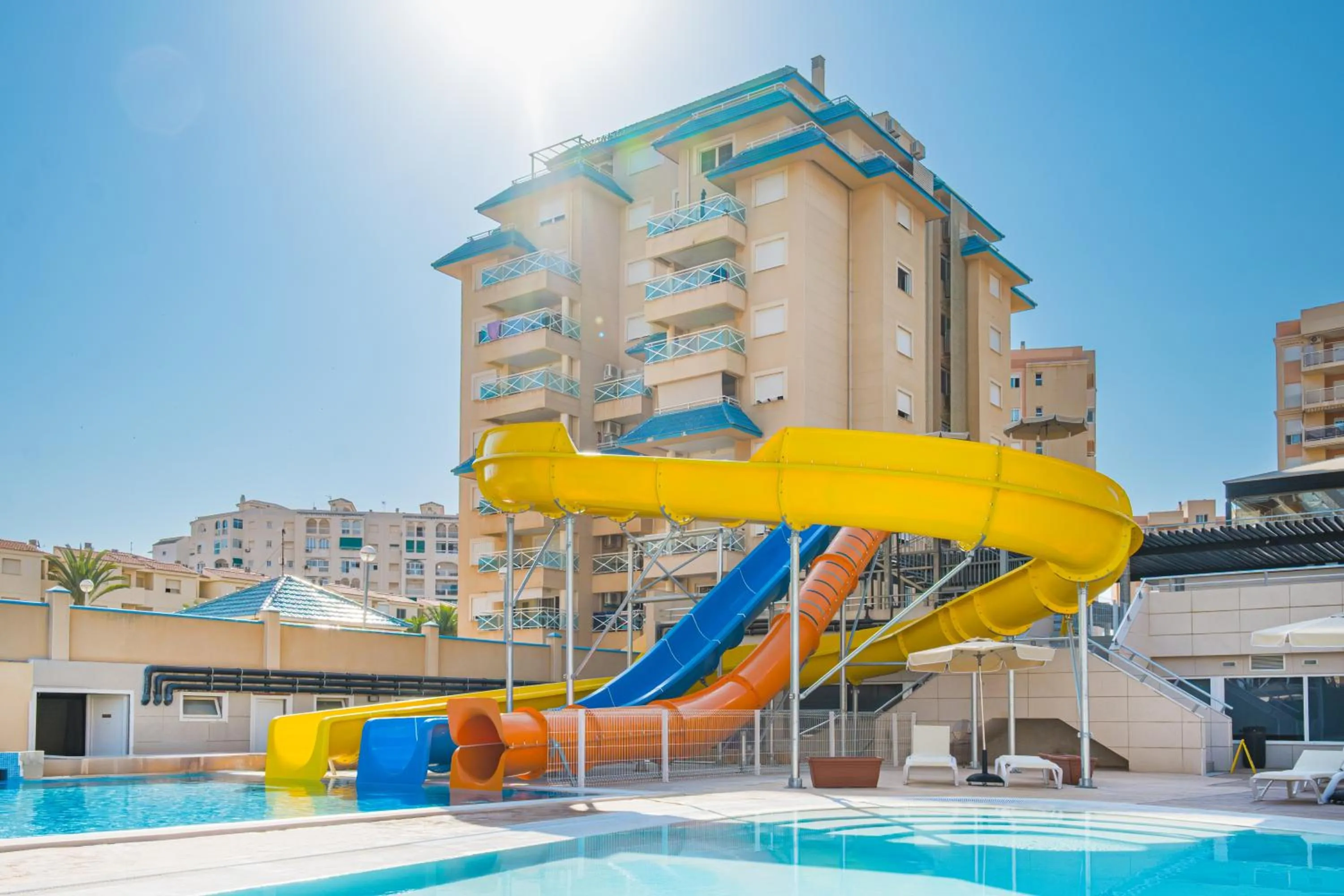 Pool view in Bakour La Manga Splash