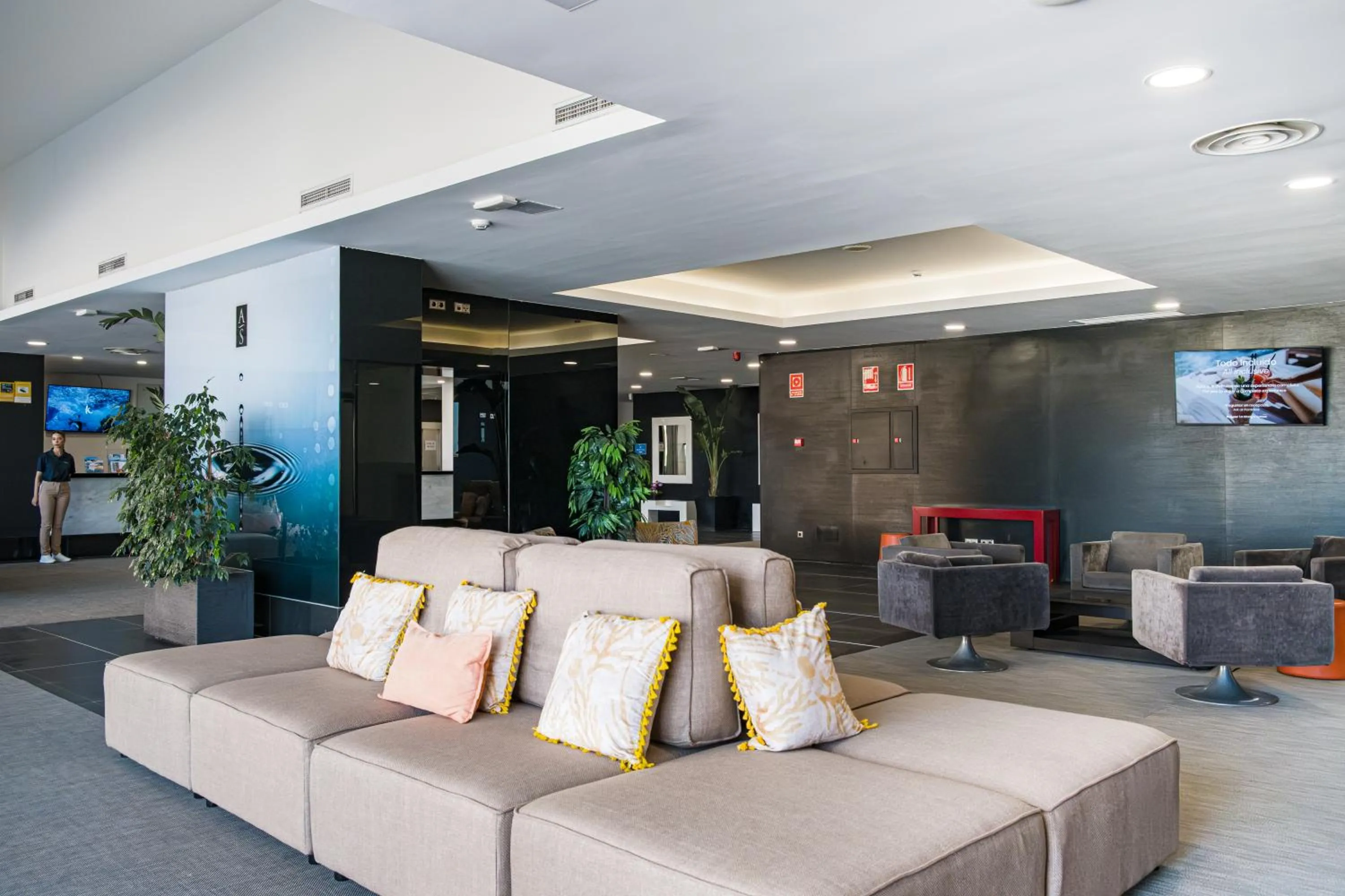 Lobby or reception in Bakour La Manga Splash