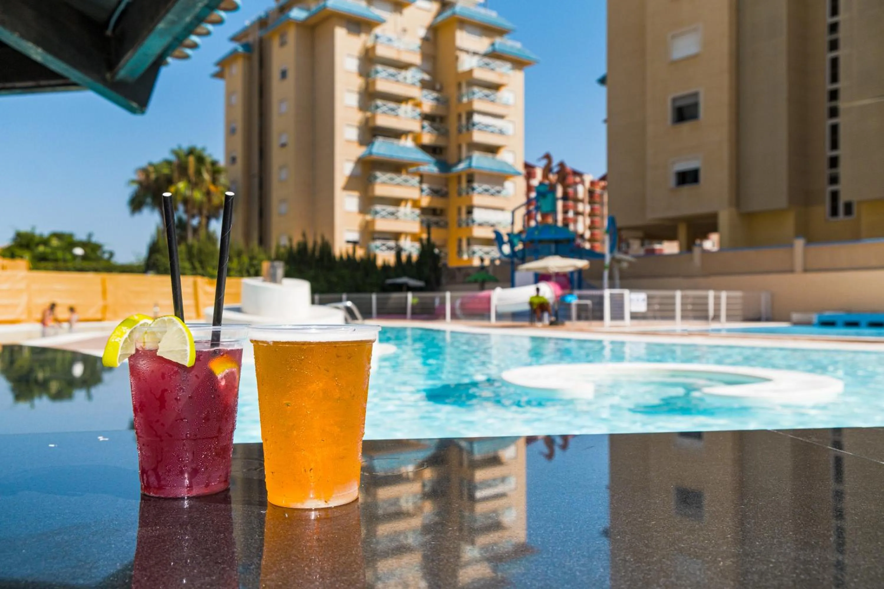 Drinks in Bakour La Manga Splash