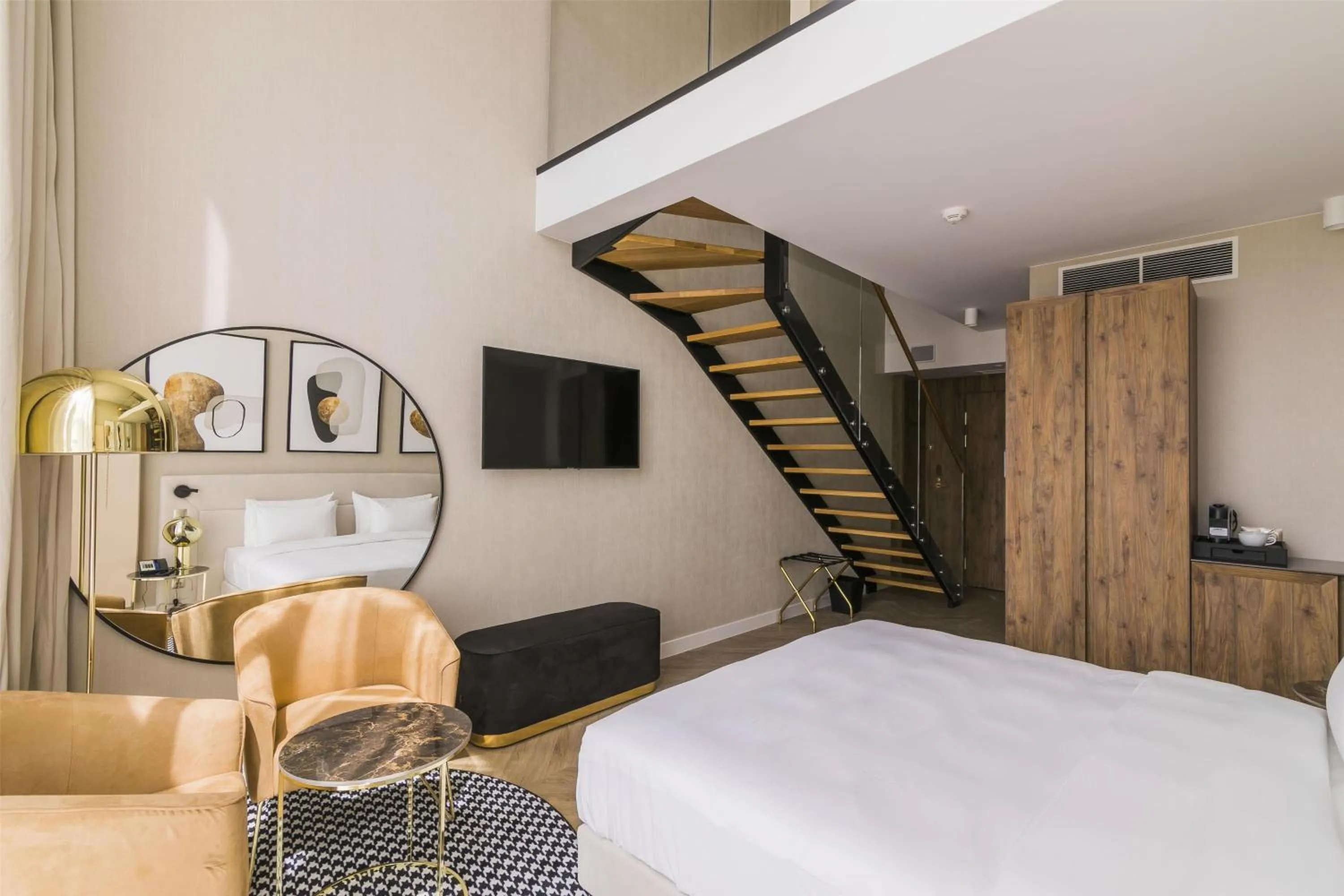 Photo of the whole room, Bed in Radisson Blu Hotel Sopot