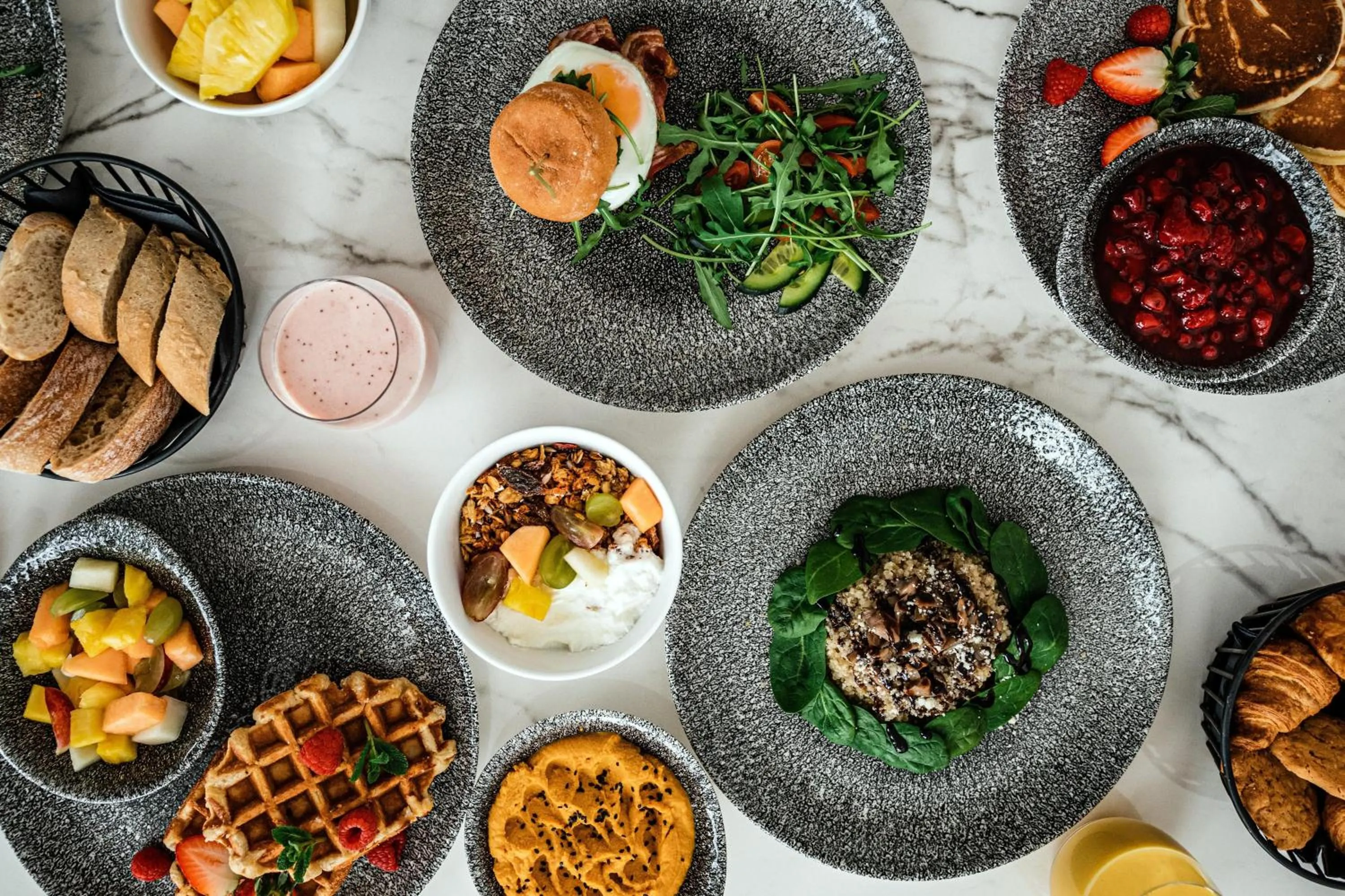 Breakfast in Radisson Blu Hotel Sopot