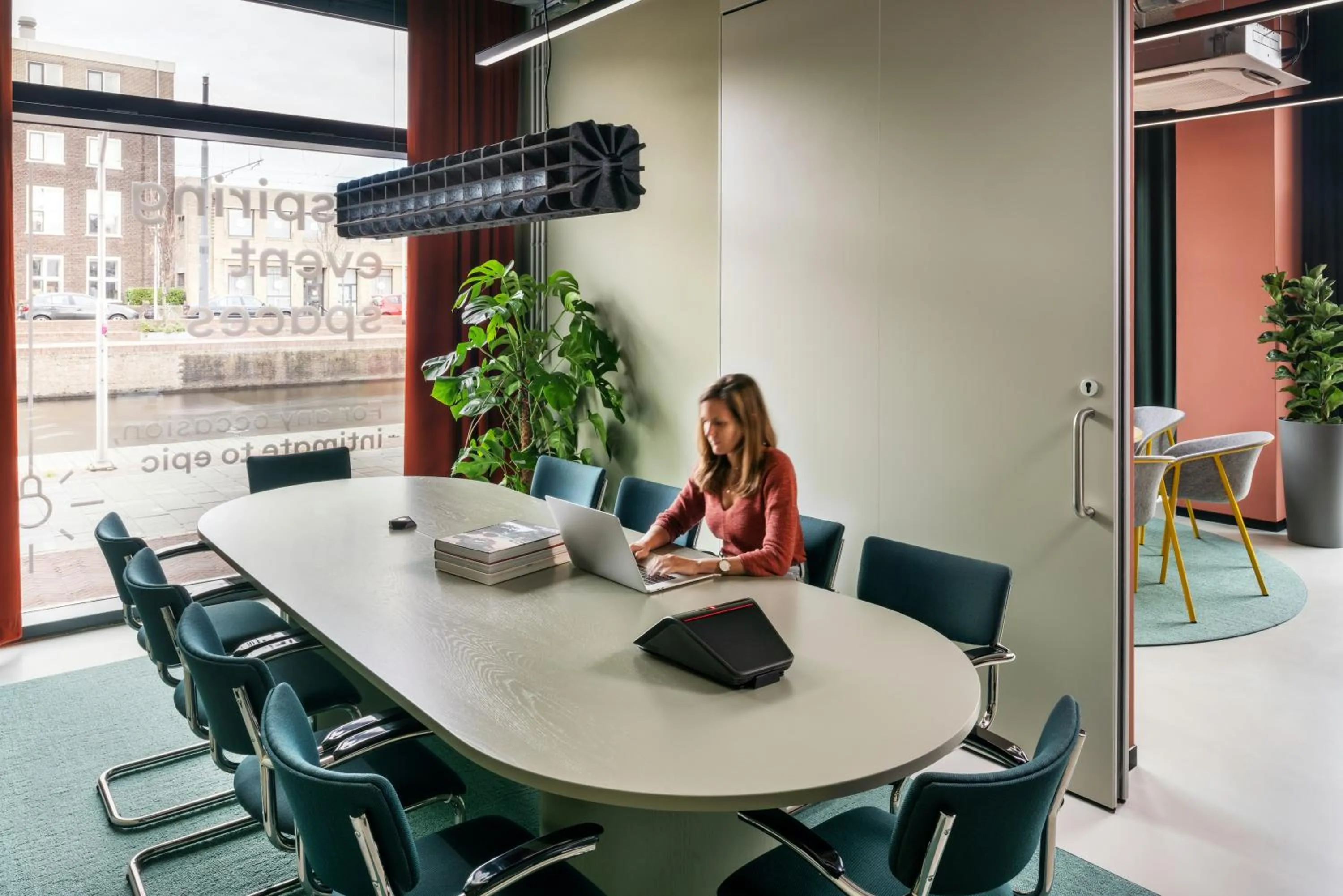 Meeting/conference room in The Social Hub Delft