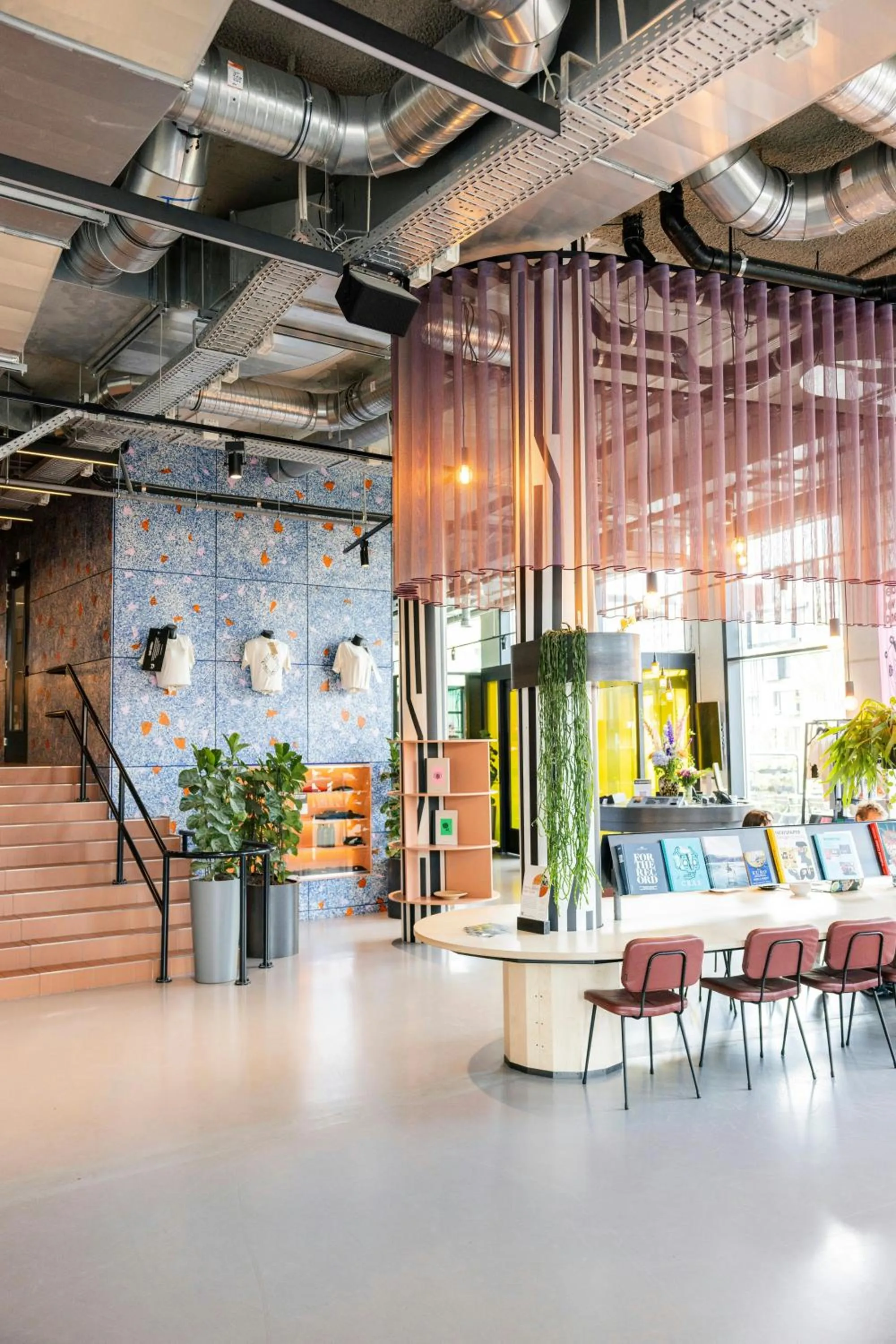 Lobby or reception in The Social Hub Delft