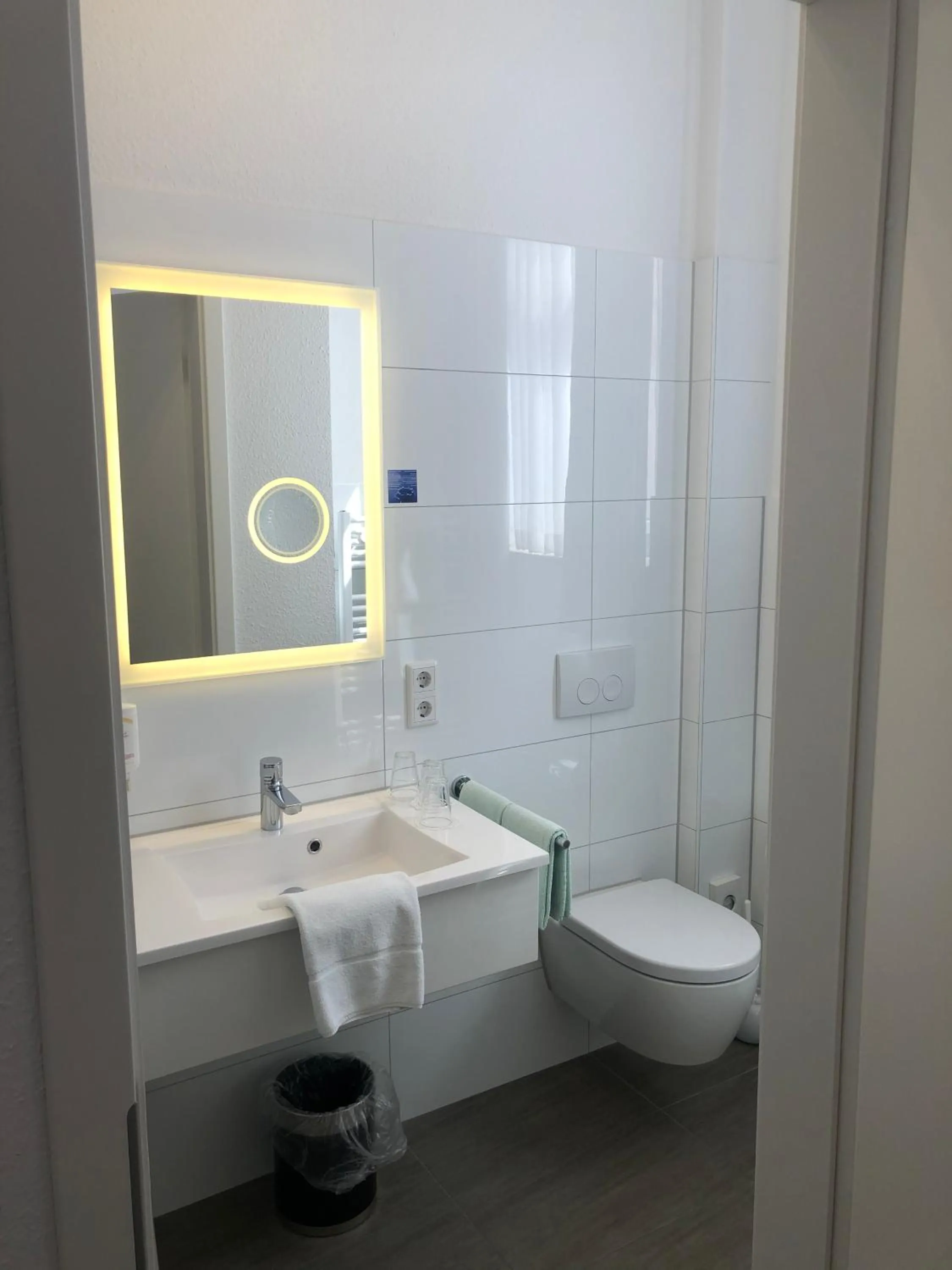 Bathroom in Hotel Johann