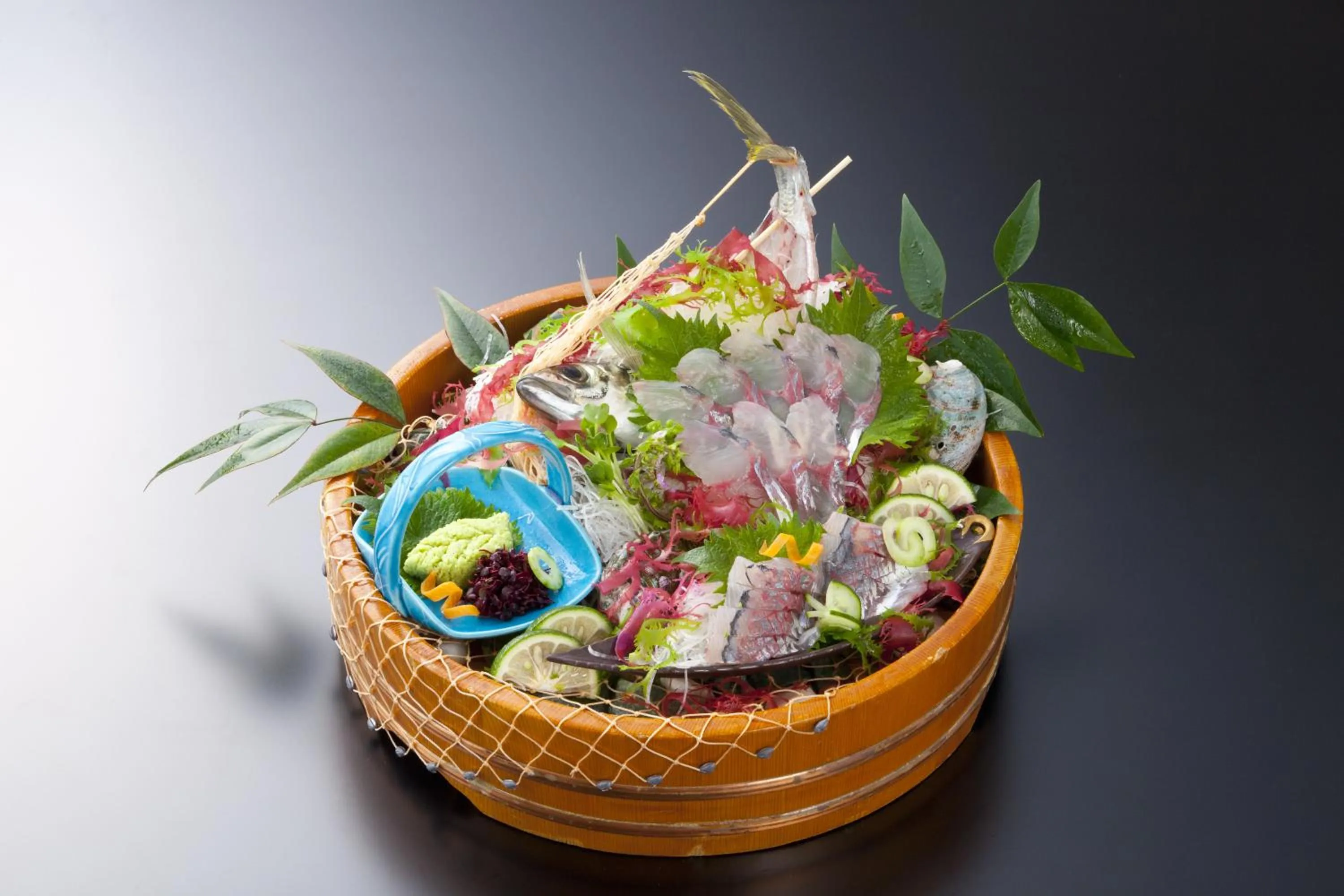 Food close-up in Ryotei Tanokura