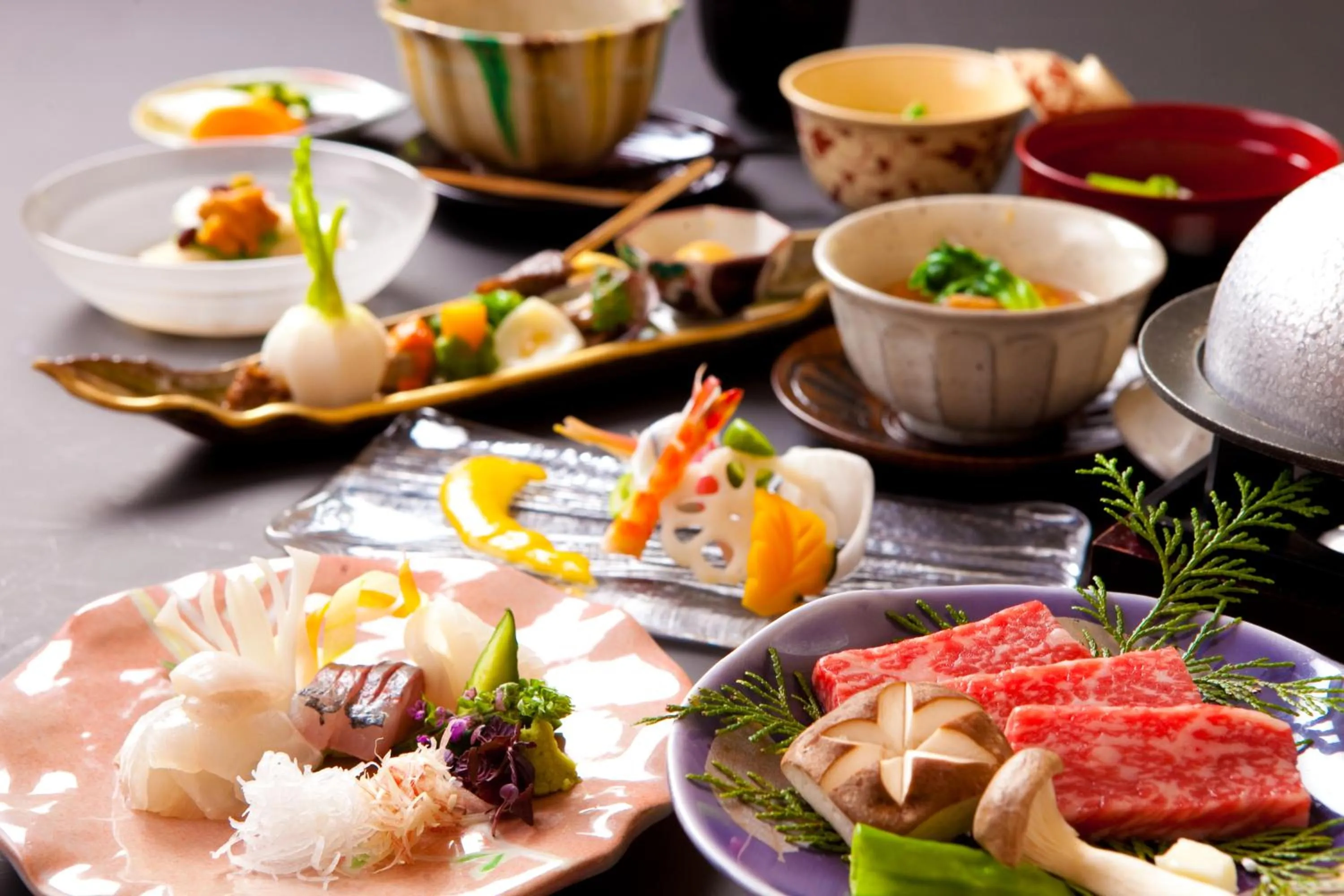 Food in Ryotei Tanokura