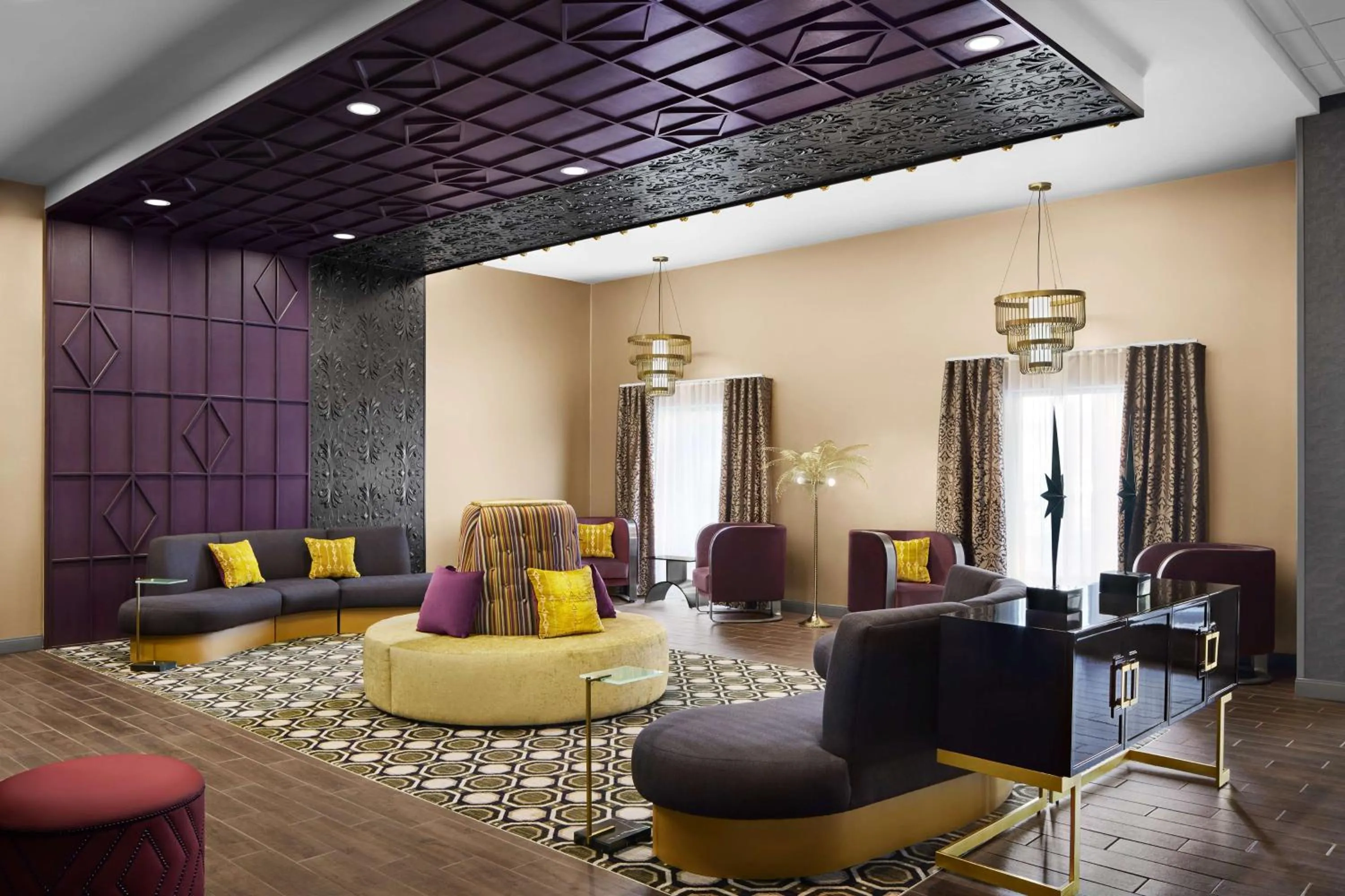 Lobby or reception in Hampton Inn & Suites Charlotte Steele Creek Road, NC