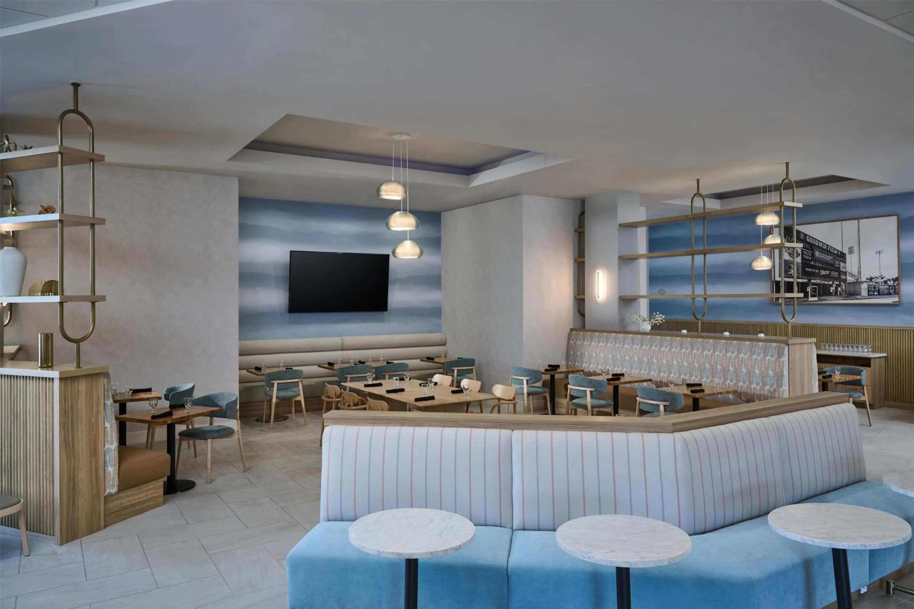 Lounge or bar in Doubletree By Hilton Fullerton