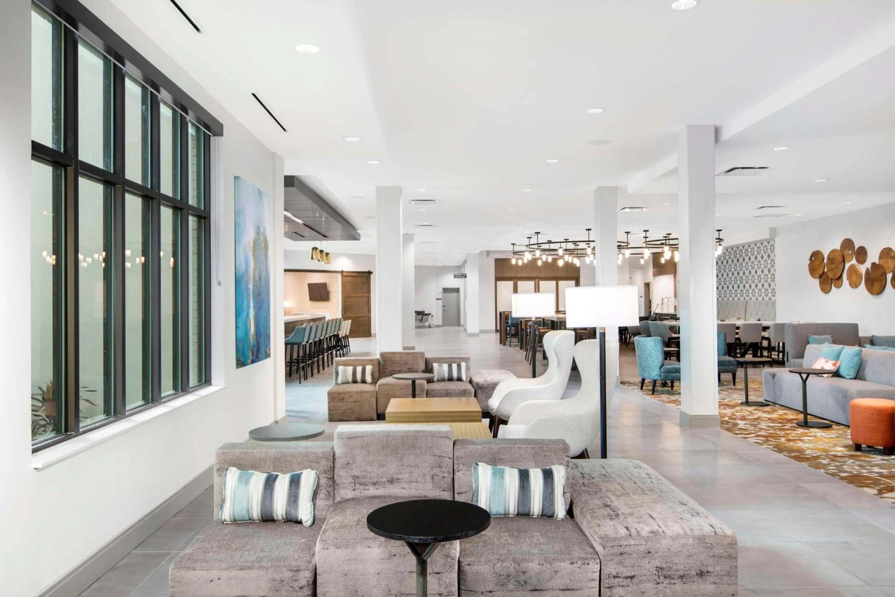 Lobby or reception in Hilton Garden Inn Harlingen Convention Center, Tx